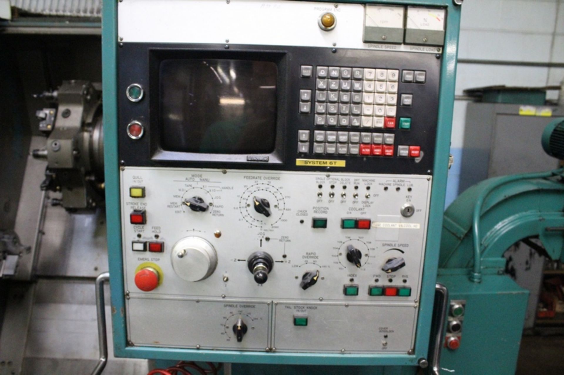 NAKAMURA TOME PRECISION TYPE S-1 CNC TURNING CENTER, S/N 020406, 16” SWING, 16” CENTERS, FANUC - Image 6 of 7