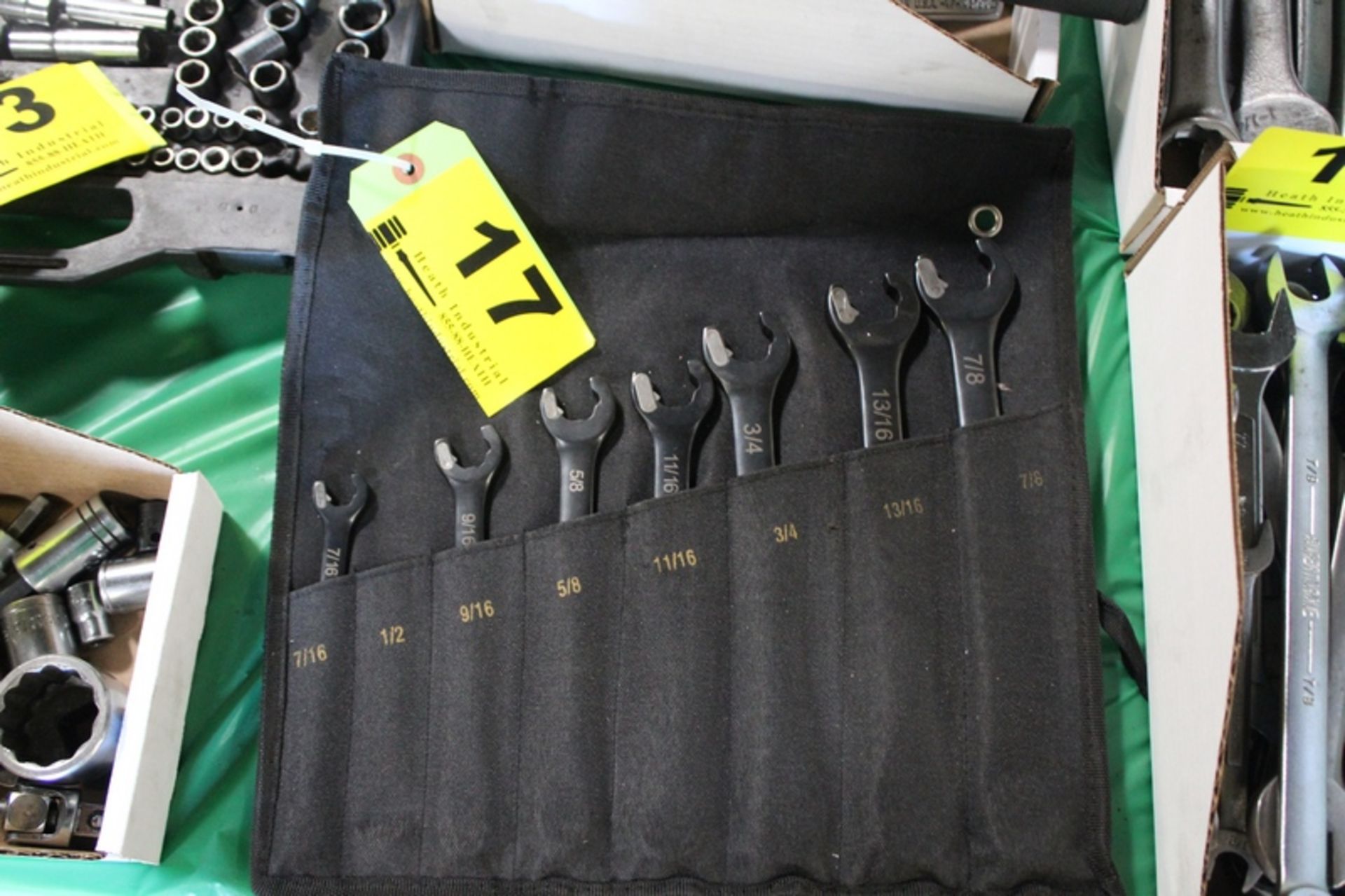 RATCHA WREX OPEN END WRENCH SET - 9/16" TO 7/8"