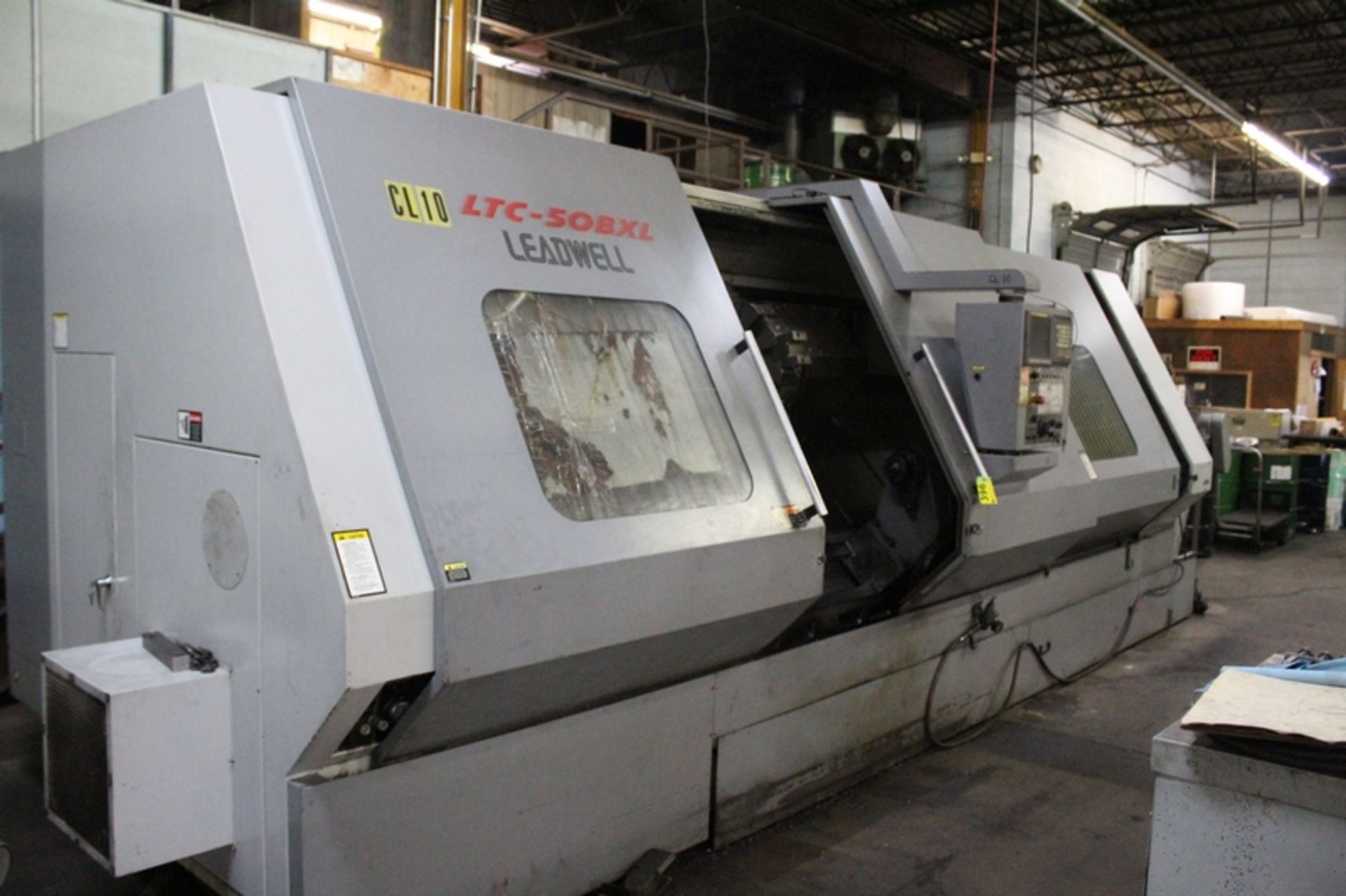 LEADWELL MODEL LTC-50BXL CNC TURNING CENTER, S/N LT2JF0783 (NEW 2006), 35.4 MAX. SWING, APPROX. 31.