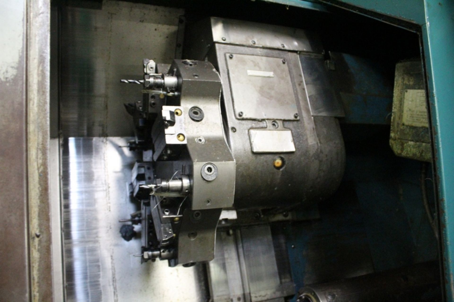 NAKAMURA TOME PRECISION TYPE S-1 CNC TURNING CENTER, S/N 020406, 16” SWING, 16” CENTERS, FANUC - Image 4 of 7