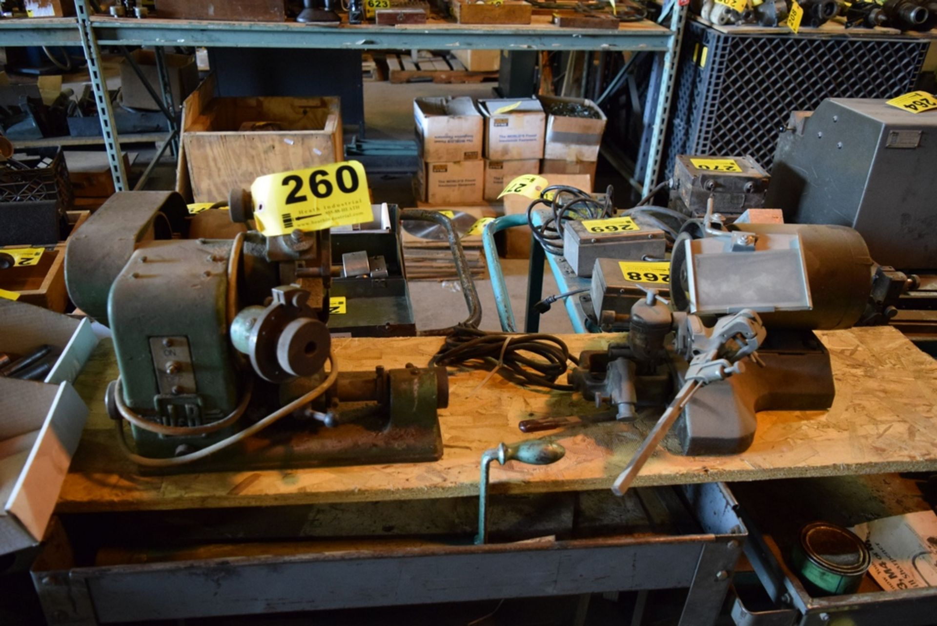 J & B DRILL SHARPENER MODEL: MT-1100