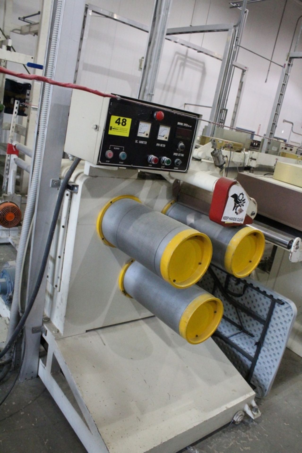 Fiber Making Line No. 2 Consisting of: 24” 3 Station Payoff Stand, 2 - Diing Kuen Model TK-FY30 3 - Image 2 of 38