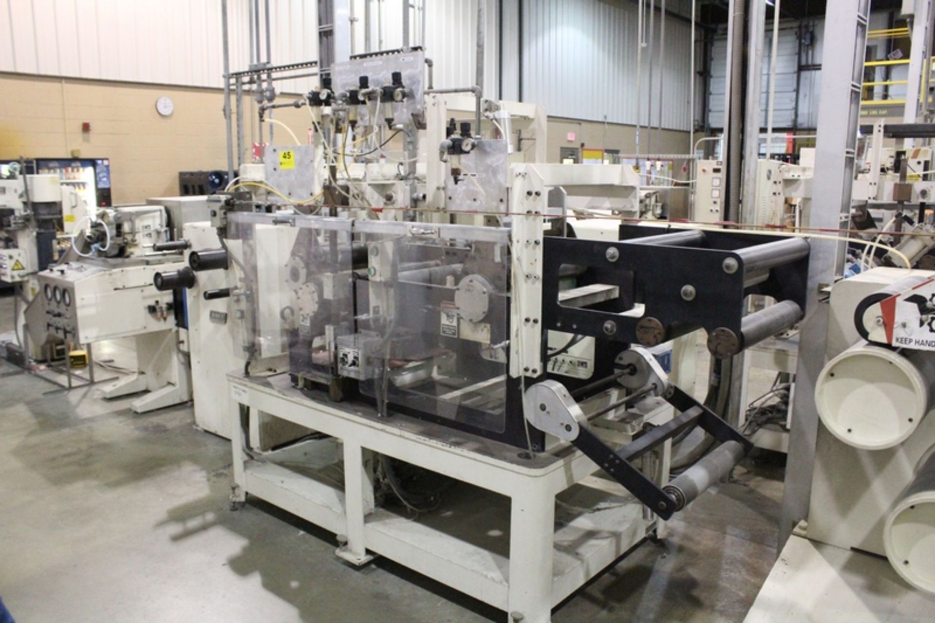 Fiber Making Line No. 1 Consisting of: 24” 3 Station Payoff Stand, 2 - Diing Kuen Model TK-FY30 3 - Image 26 of 40