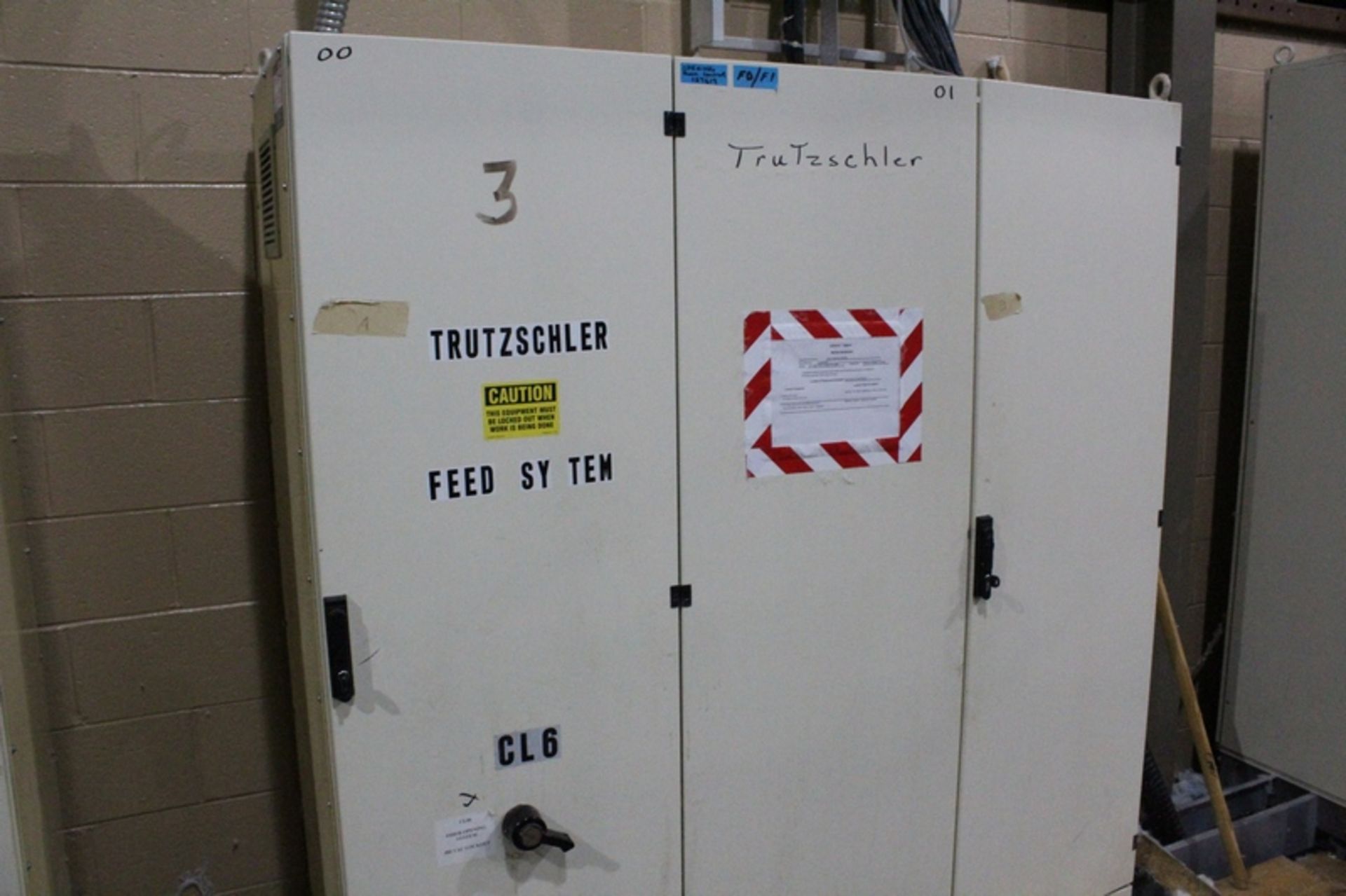 Trutzschler Model FO-1200 (F0-088) Fiber Opening Out Line, s/n 127606, Model TFV-1-1200 Fiber - Image 8 of 15