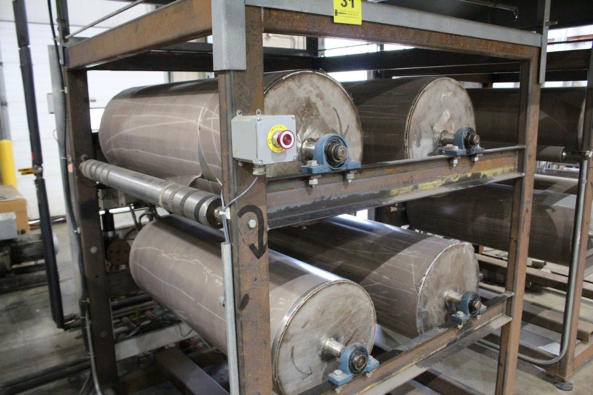 1 Meter Wide Dip & Vacuum Dry Line consisting of: Enclosed Dip Roll Cabinet, 3 - Sets Entering Nip - Image 11 of 22