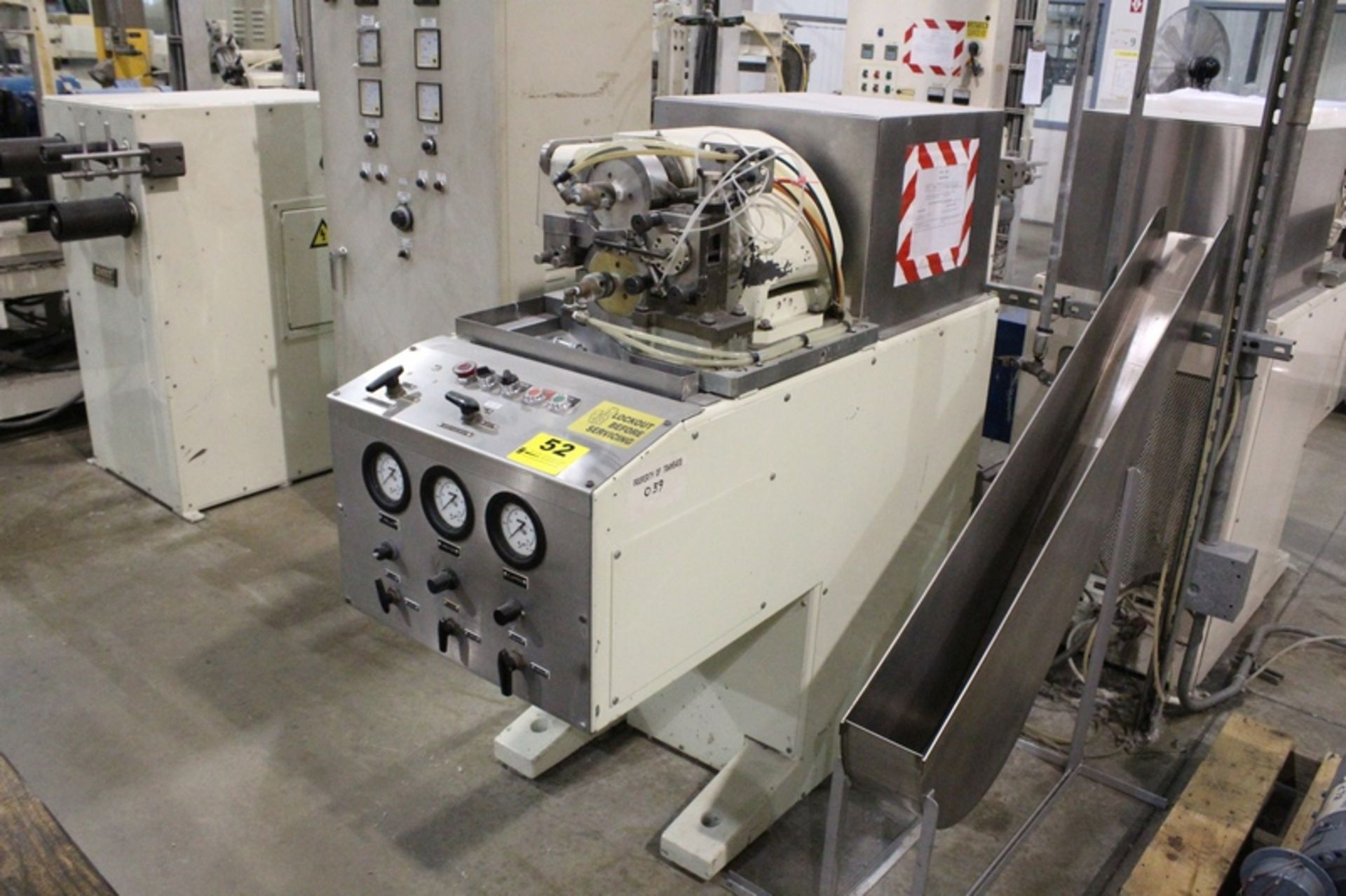 Fiber Making Line No. 2 Consisting of: 24” 3 Station Payoff Stand, 2 - Diing Kuen Model TK-FY30 3 - Image 6 of 38