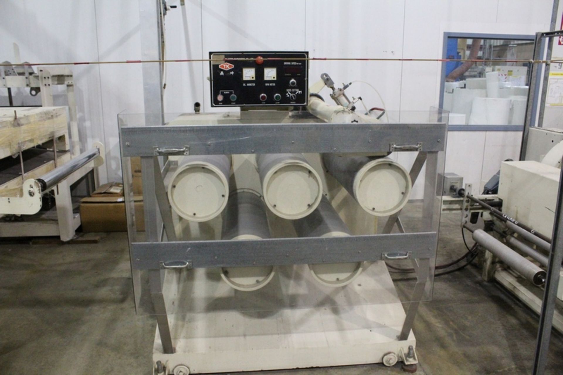 2 - Diing Kuen 30” Model TK-FY50 5 Roll S Roll Stands, s/n 970103, Size 500MML, Digital Conch - Image 3 of 7