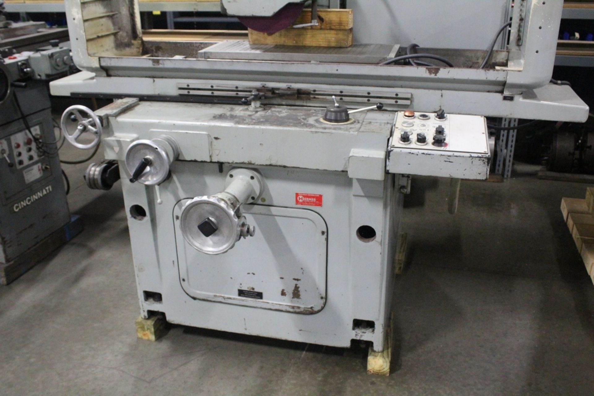 BLOHM MODEL SIMPLEX 7 12” X 30” SURFACE GRINDER S/N 8388 WITH SIMPLEX CONTROL 2 AXIS AUTOMATIC , 12” - Image 4 of 5