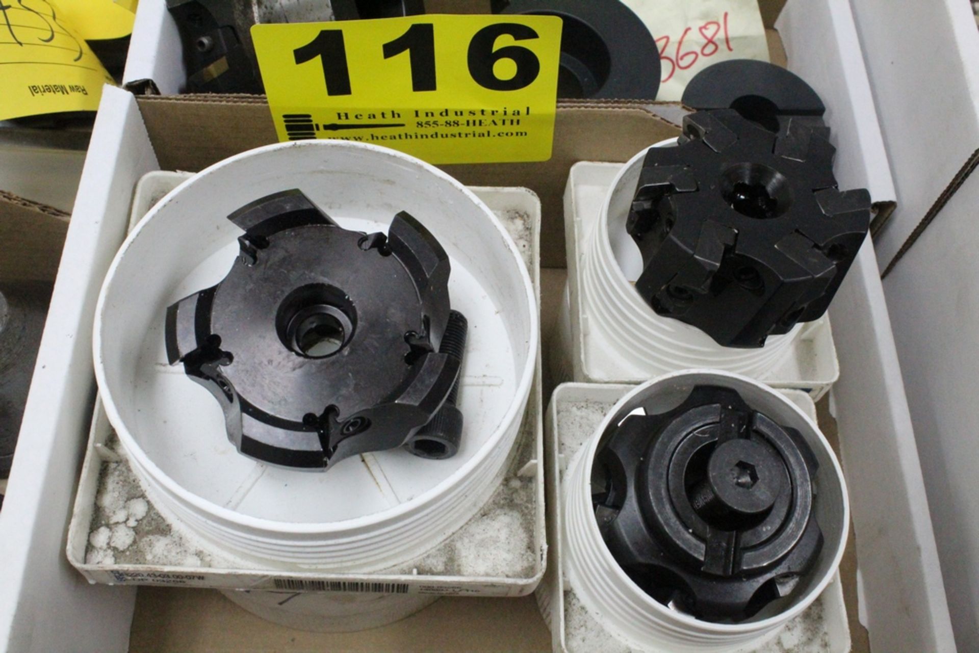 SECO INSERT TYPE FACE MILLING CUTTERS (APPEAR NEW)