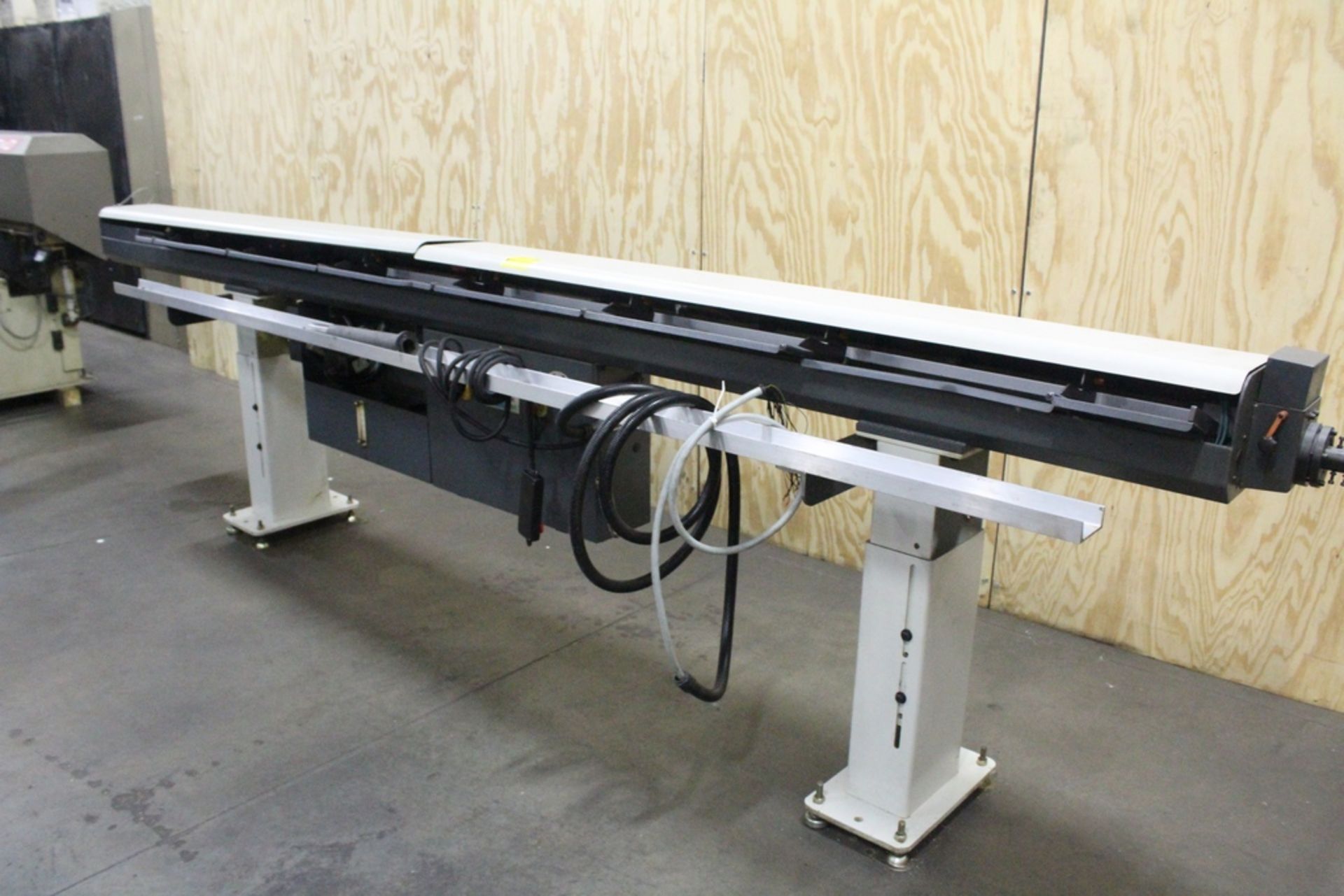 LNS MODEL ALPHA ST-320 BAR LOADER, S/N 21039301-200901 (SHIPPING WEIGHT 3,000 LBS, SHIPPING