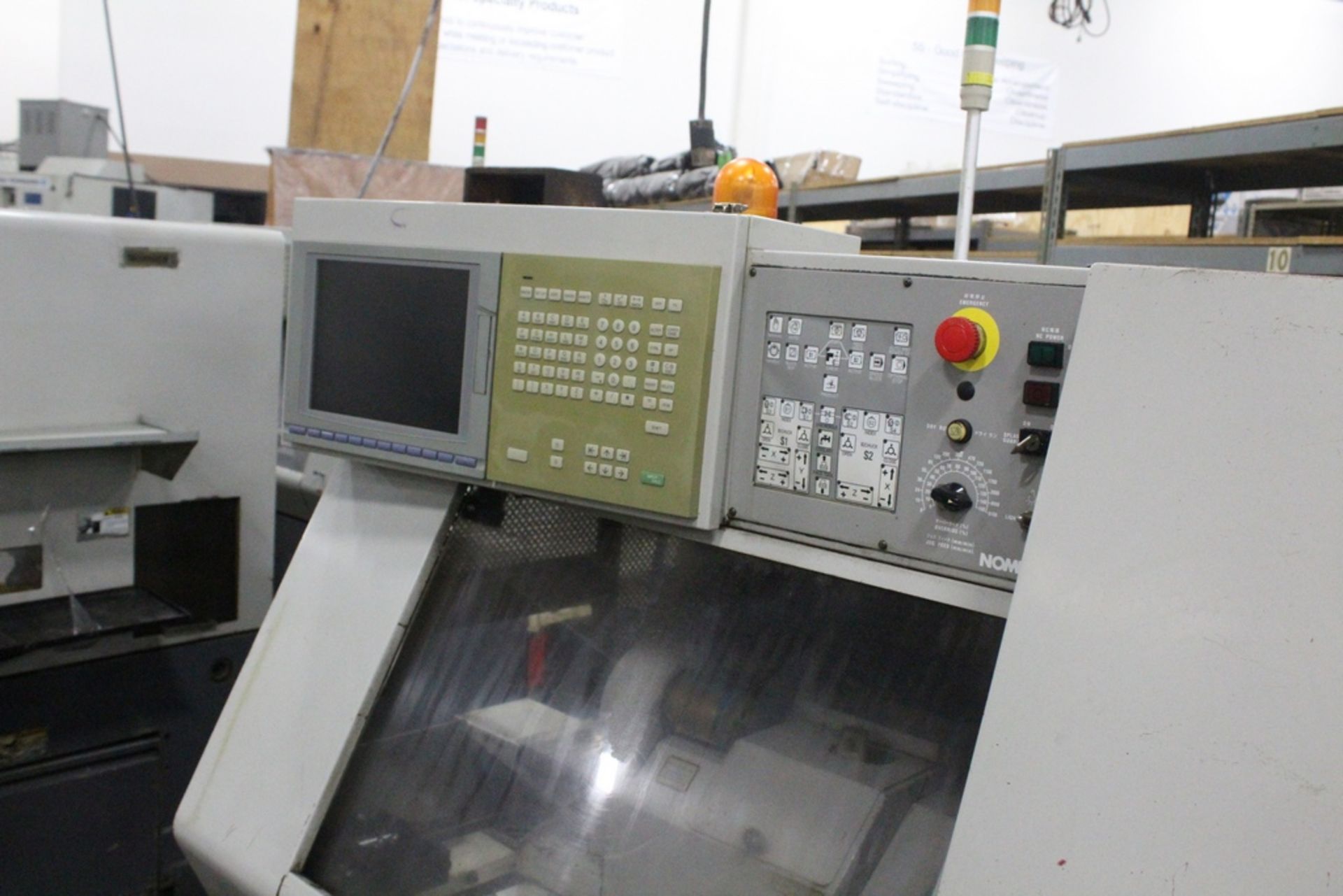 2003 NOMURA NN20B5 CNC SWISS LATHE, SUB SPINDLE, LIVE TOOLING, SN: 25080301, 20-MM, 6-AXIS, 200-MM - Image 2 of 2