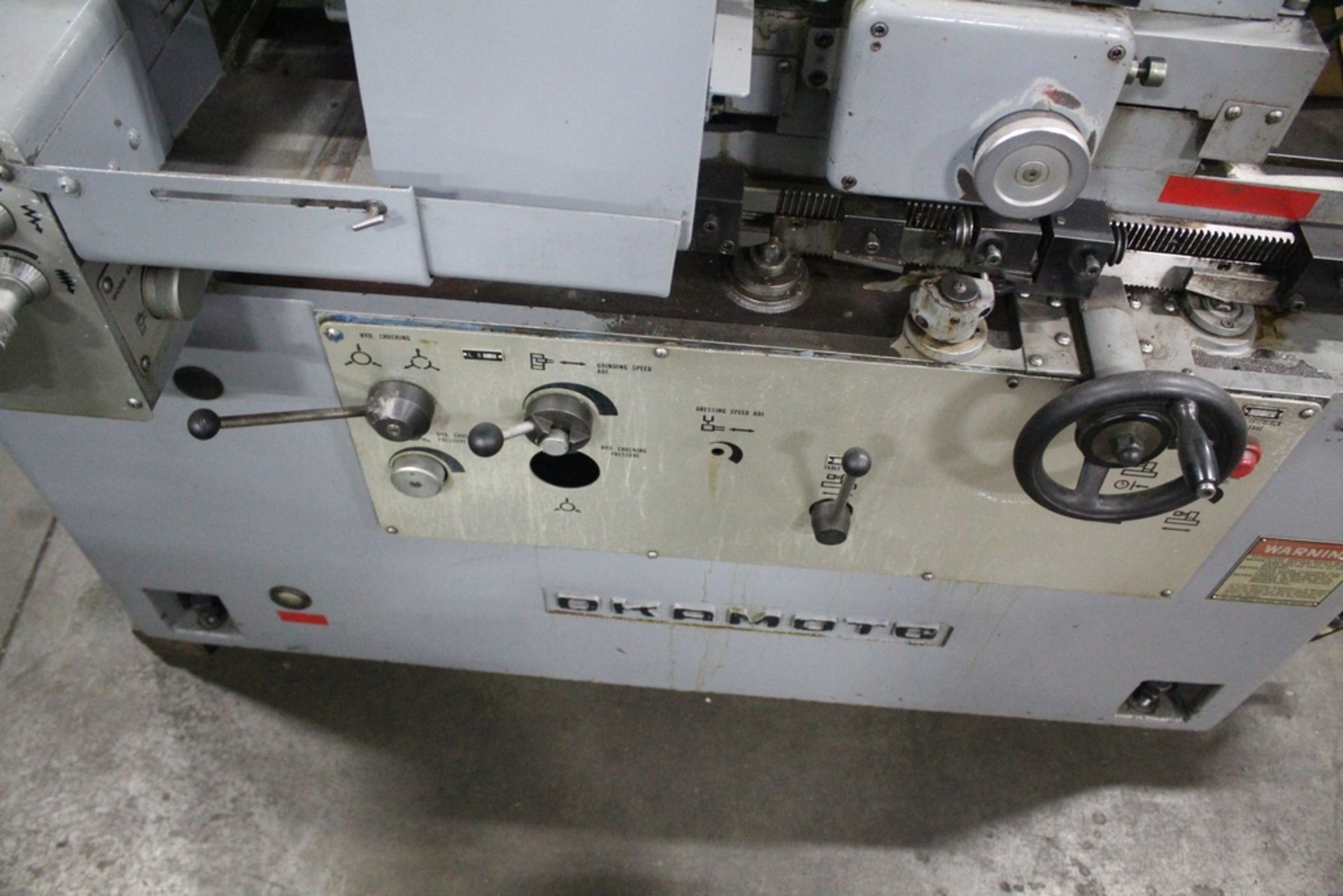 OKAMOTO IGM-1E HYDRAULIC INTERNAL ID GRINDER WITH FULL AUTOMATIC GRINDING CYCLE, GRINDING WHEEL - Image 6 of 6