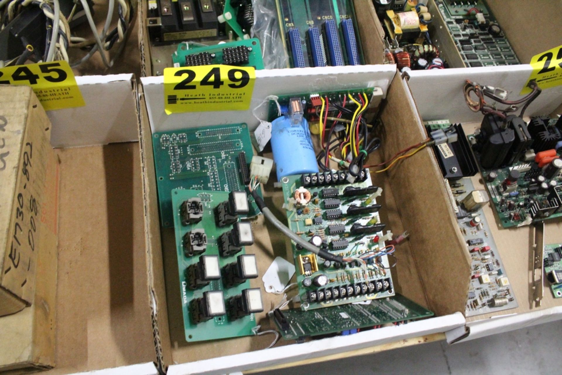 LOT: ASSORTED AMADA CONTROL BOARDS