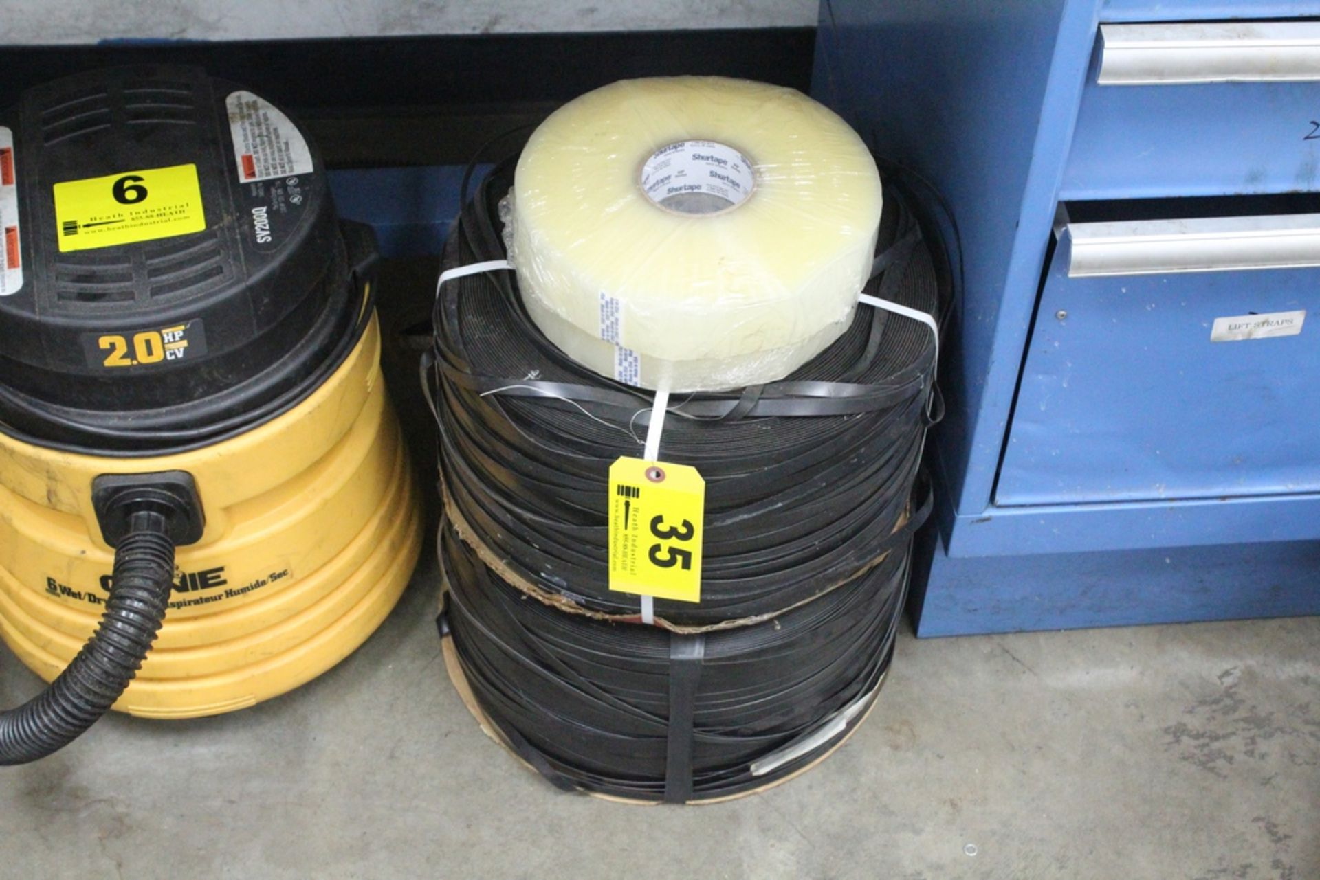 LOT: (2) ROLLS POLY STRAPPING MATERIAL