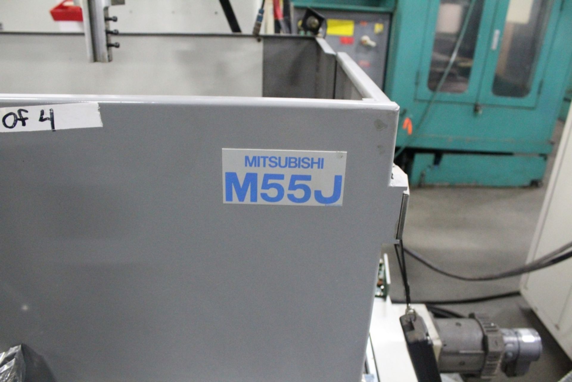 MITSUBISHI MODEL M55J SINKER EDM CNC, 18" X 14" X 14" TRAVEL, MAX WORK PIECES 2,000 LBS, 440 LBS MAX - Bild 3 aus 6