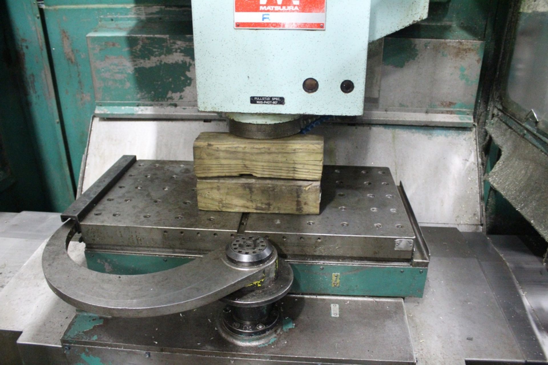 MATSUURA MODEL RA-3 VERTICAL MACHINING CENTER, 30-ATC, 4-AXIS, PALLET CHANGER, S/N 900808833; WITH - Image 3 of 5