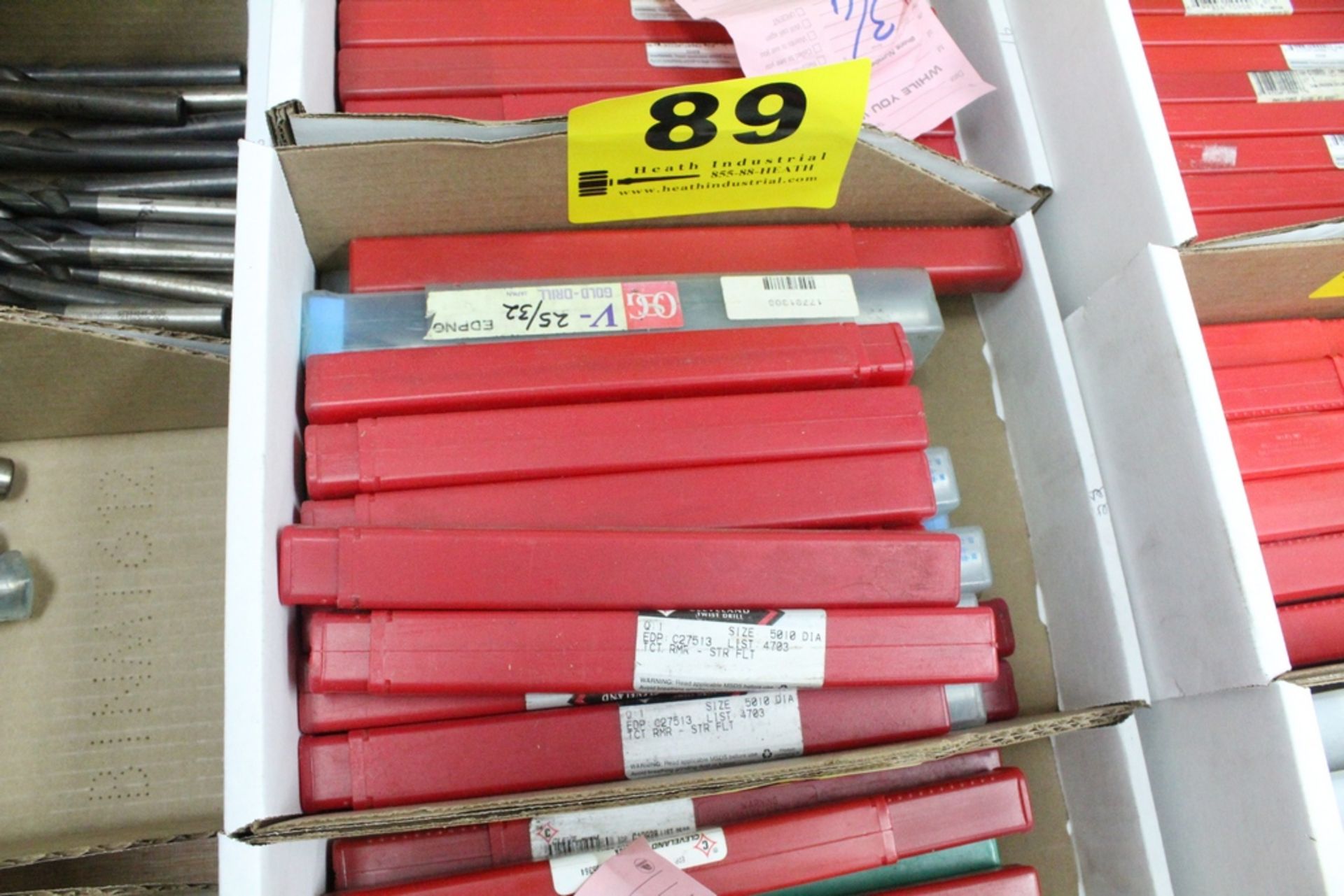 CLEVELAND COOLANT DRILLS (APPEAR NEW IN BOX)