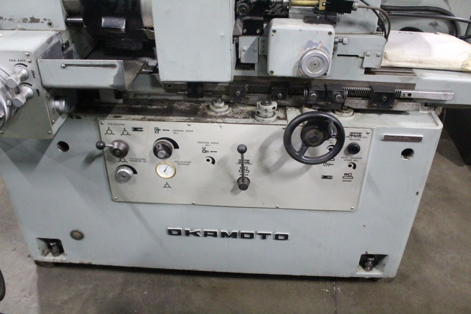 OKAMOTO IGM-1E HYDRAULIC INTERNAL ID GRINDER WITH FULL AUTOMATIC GRINDING CYCLE, GRINDING WHEEL - Image 5 of 5