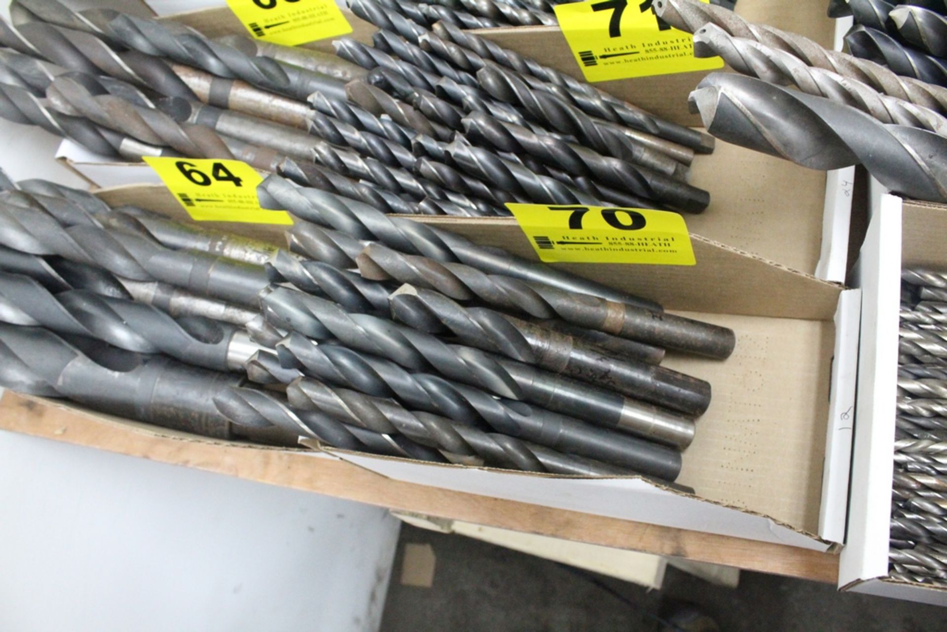 (12) STRAIGHT SHANK DRILL BITS