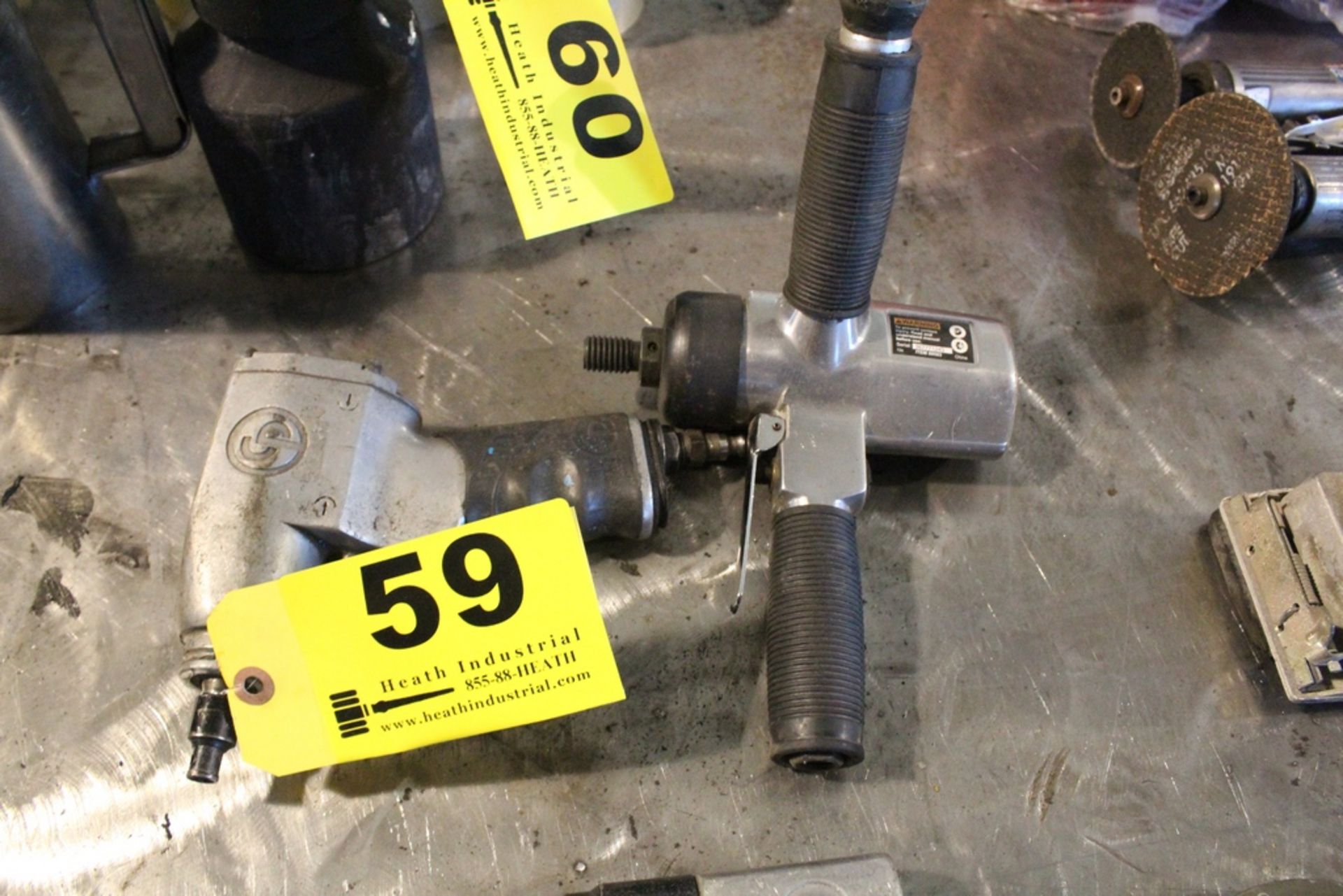 (2) PNEUMATIC AIR WRENCHES