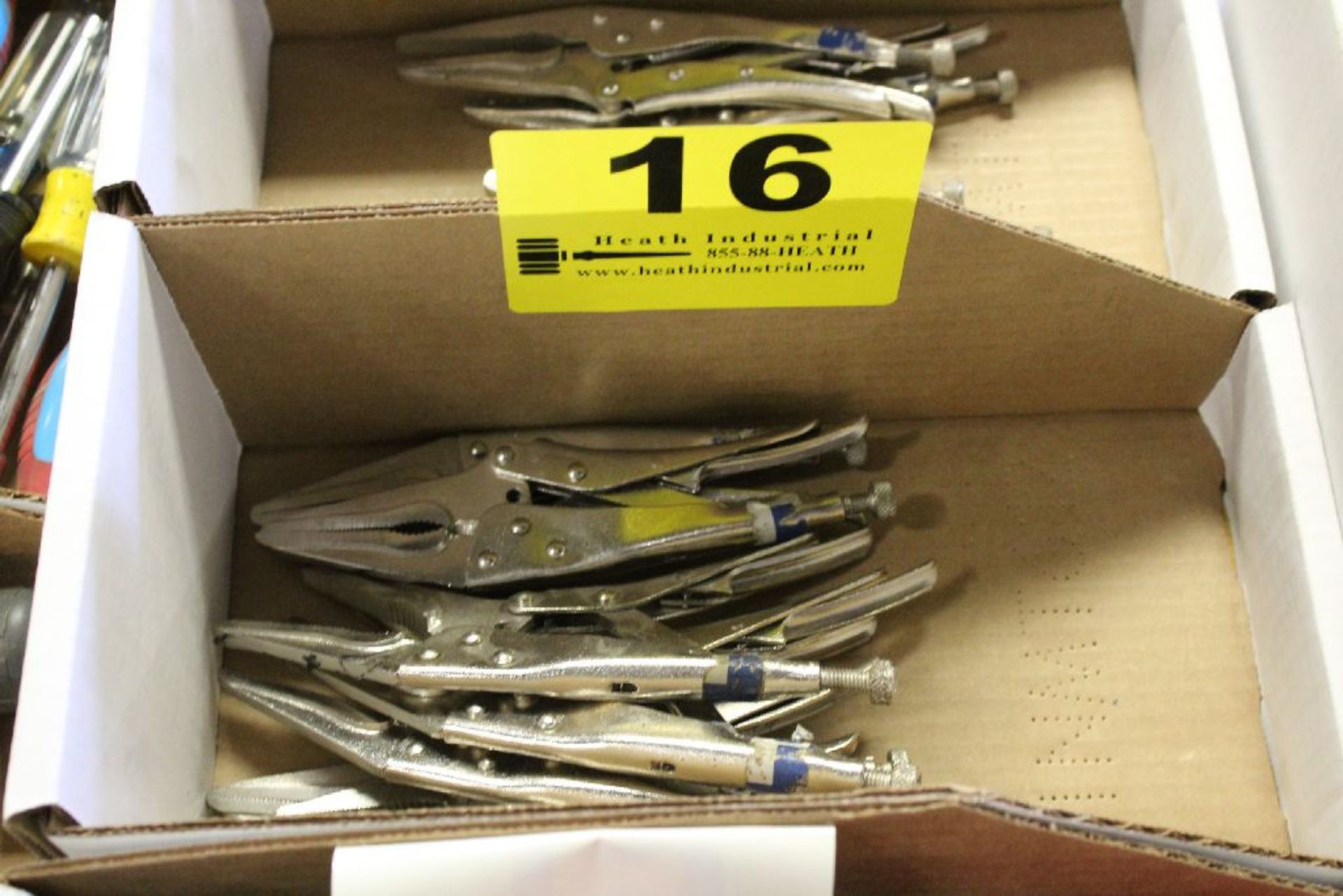 (8) SETS OF LOCK GRIP PLIERS IN BOX