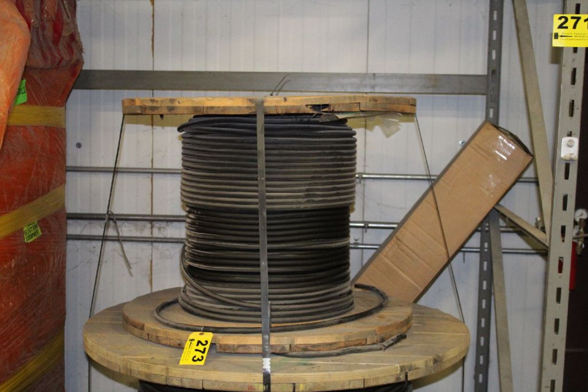 LARGE SPOOL OF WIRE