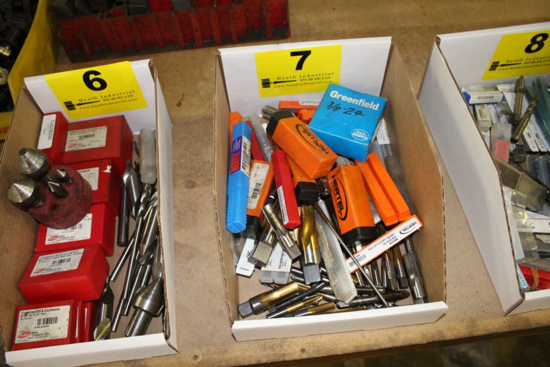 ASSORTED TAPS IN BOX