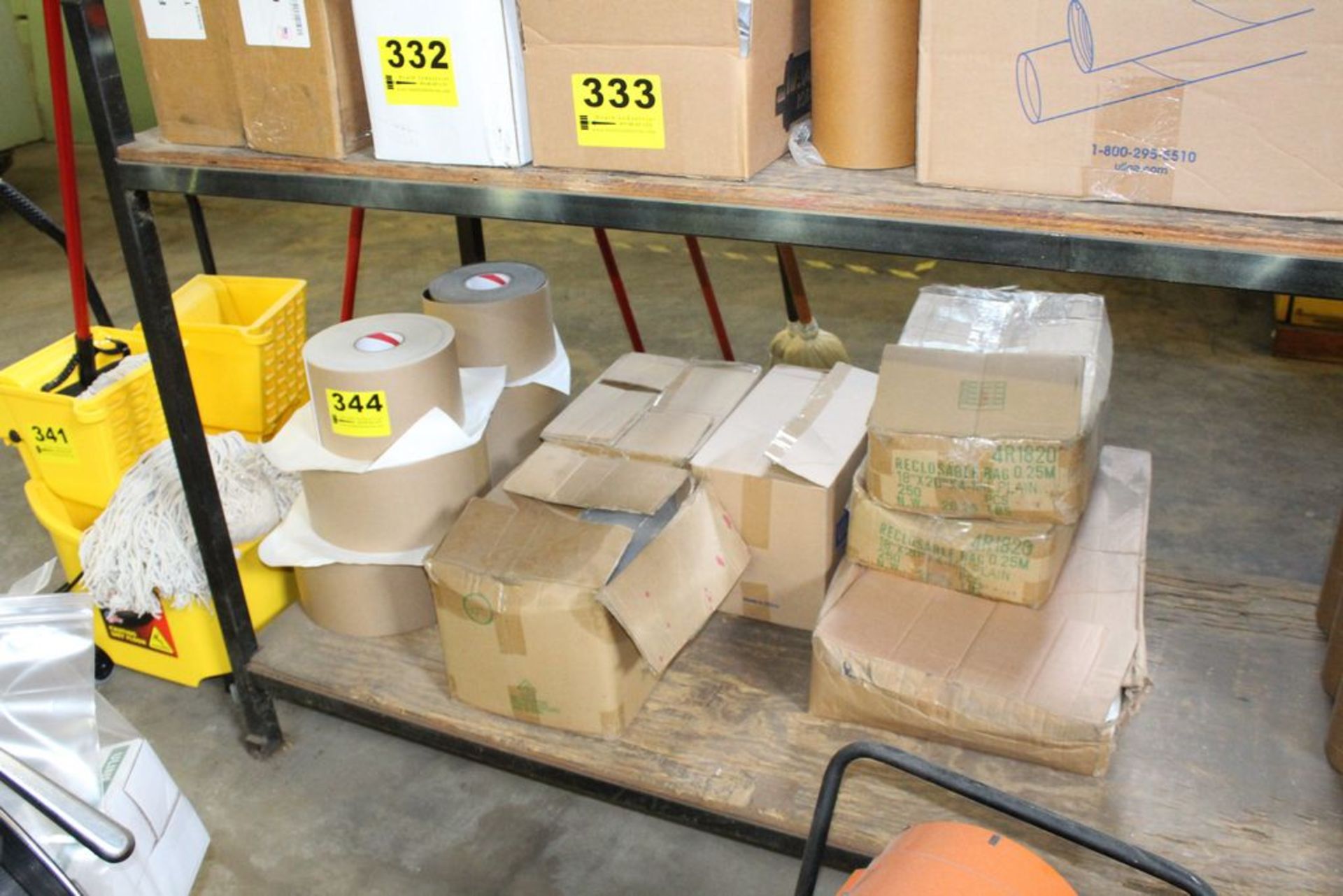 LARGE ASSORTMENT OF PACKING AND BAGGING MATERIALS