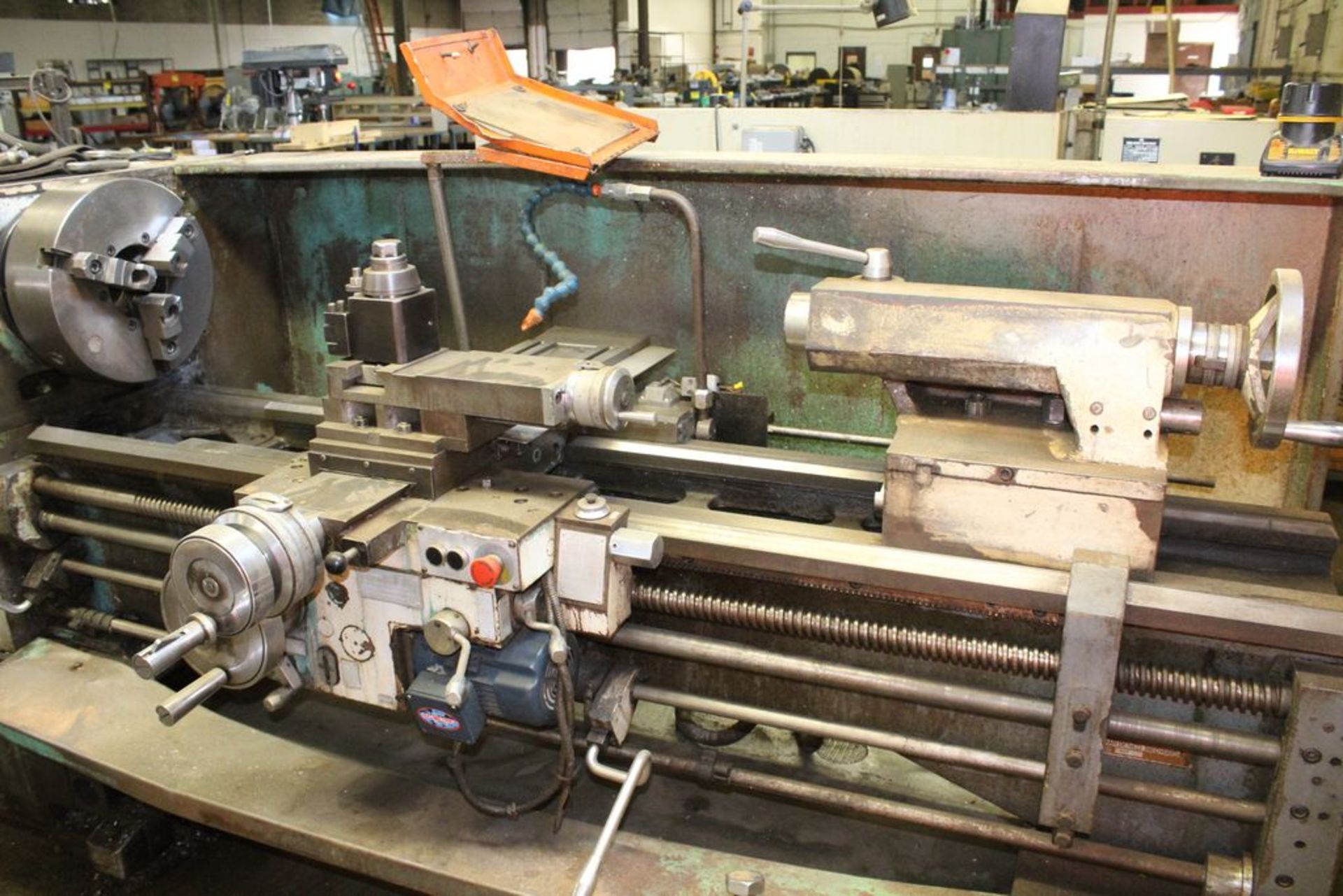 PROMASTER 2160 GAP BED LATHE, 21" SWING WITH 60" BETWEEN CENTERS, 12" GAP, 1,800 RPM, 4" HIS, WITH - Image 2 of 6
