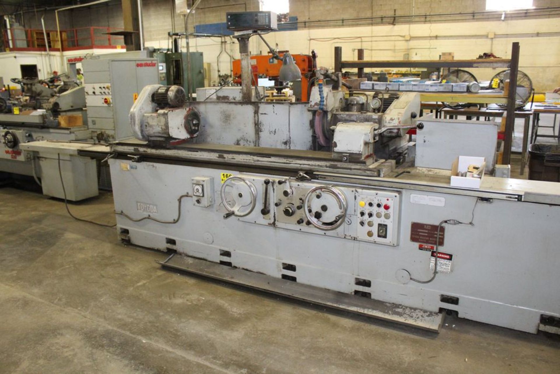 TOYODA 12öX60ö MODEL GOP32X150 PLAIN CYLINDRICAL GRINDER, S/N LG3287-2, WITH SONY READ OUT - Image 2 of 7