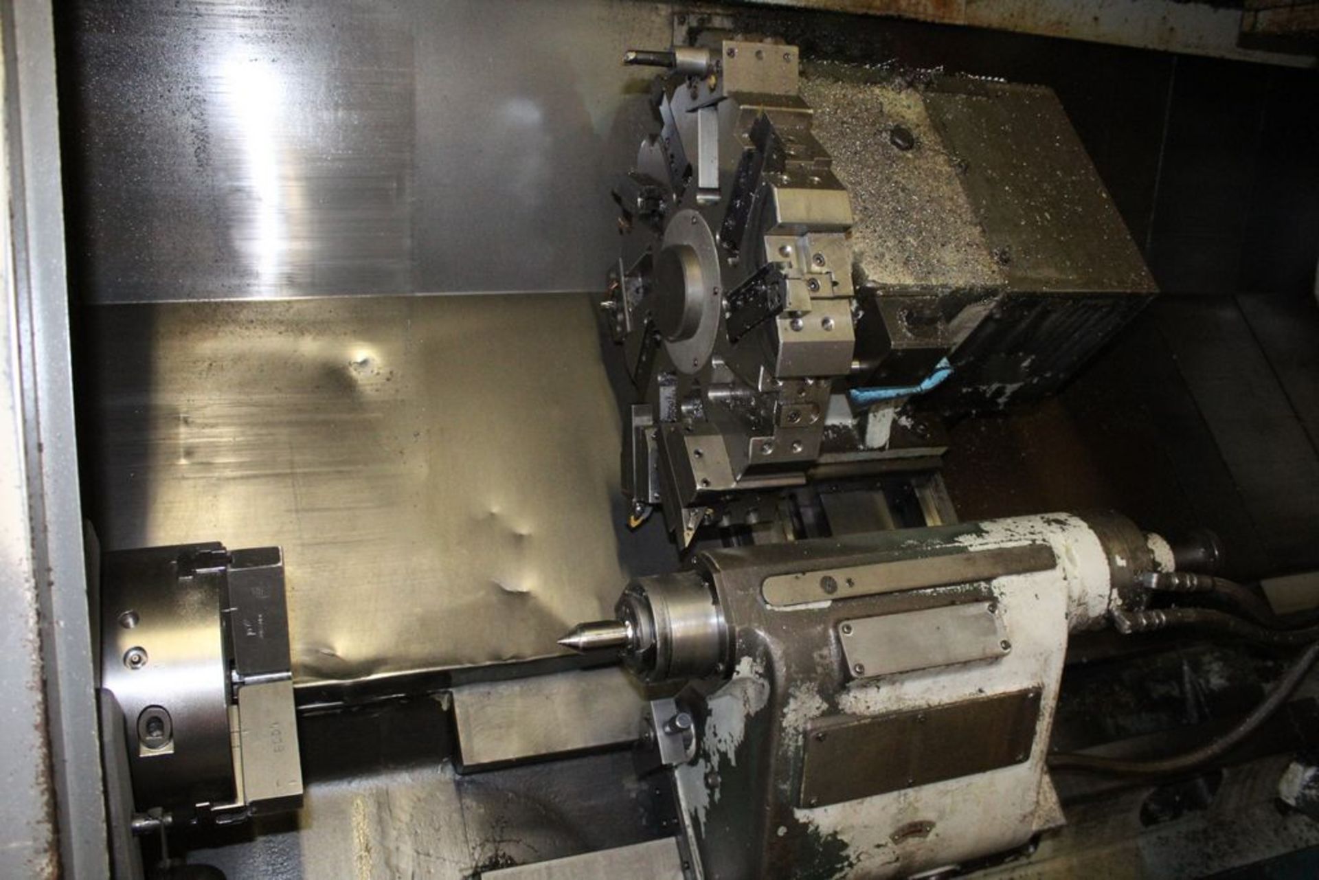 MORI SEIKI MODEL SL-25 CNC TURNING CENTER, S/N 6521, 10ö 3-JAW CHUCK, TAILSTOCK, MF-T6 CONTROL, WITH - Image 2 of 6