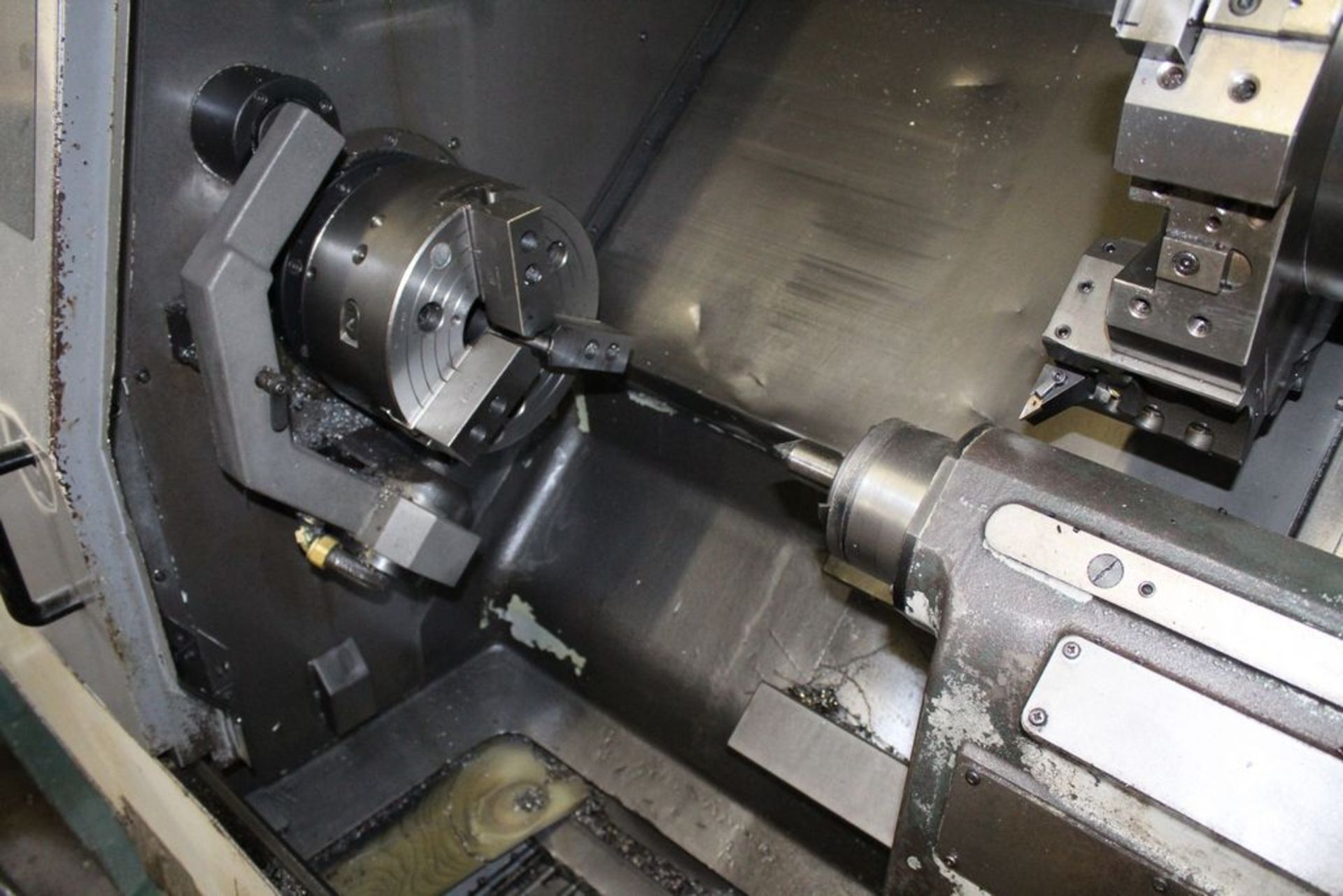 MORI SEIKI MODEL SL-25 CNC TURNING CENTER, S/N 6521, 10ö 3-JAW CHUCK, TAILSTOCK, MF-T6 CONTROL, WITH - Image 3 of 6