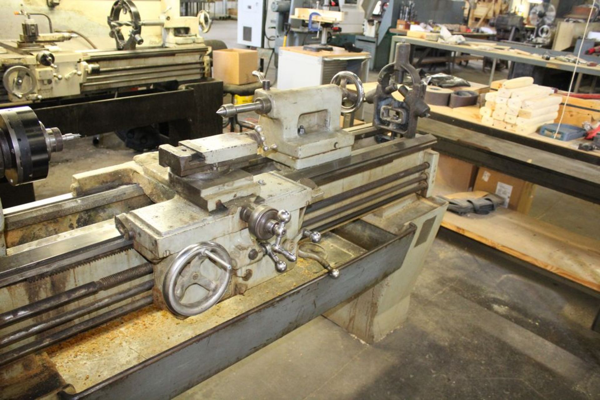 LEBOND REGAL, 15" X 48" TOOL ROOM LATHE, SPINDLE SPEED, 1,200 RPM, WITH TAILSTOCK AND STEADY REST - Image 3 of 3