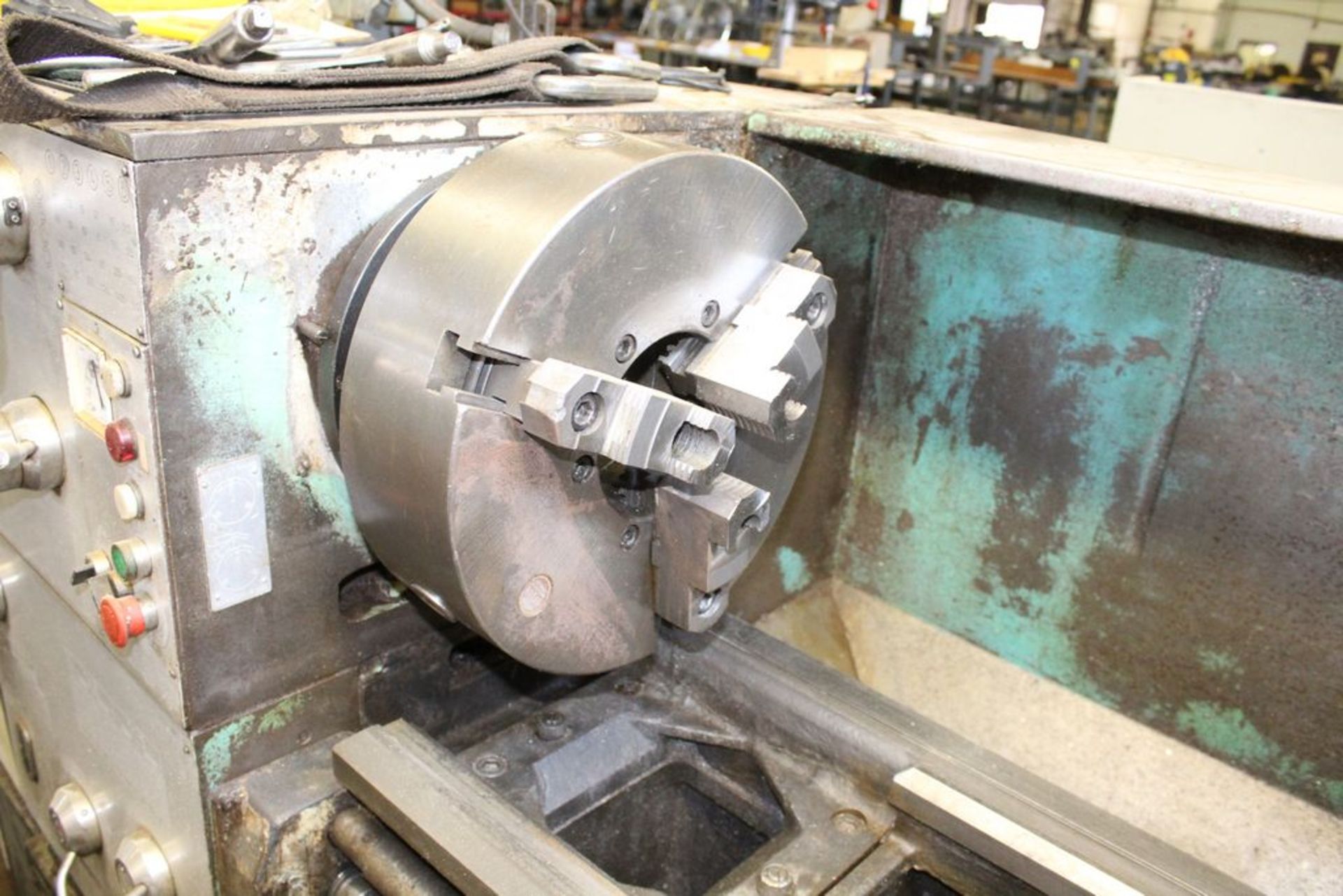 PROMASTER 2160 GAP BED LATHE, 21" SWING WITH 60" BETWEEN CENTERS, 12" GAP, 1,800 RPM, 4" HIS, WITH - Image 5 of 6