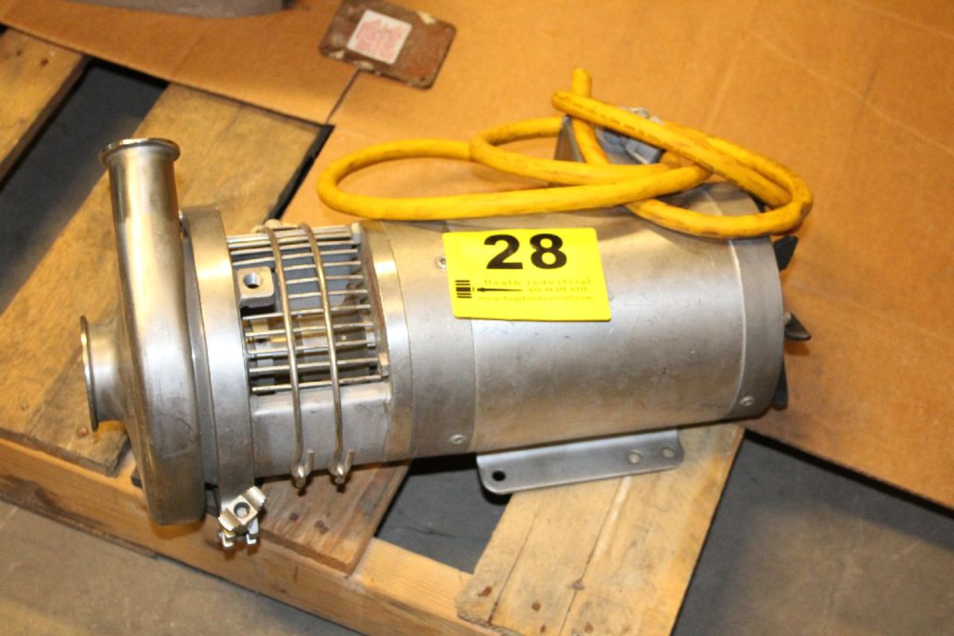 SS MOTOR AND PUMP HOUSING (PARTS)