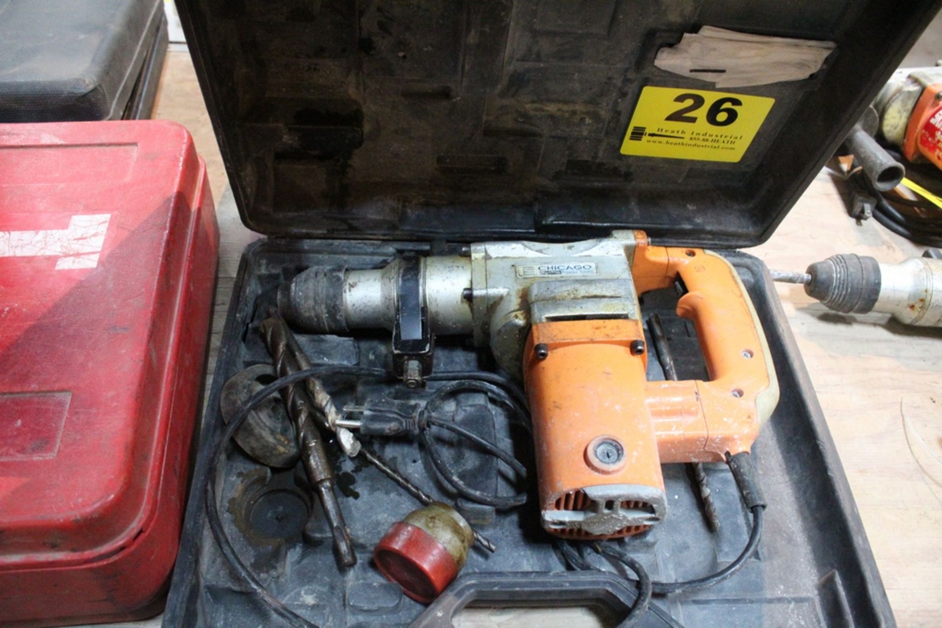 CHICAGO 1" SDS ROTARY HAMMER MODEL 47606