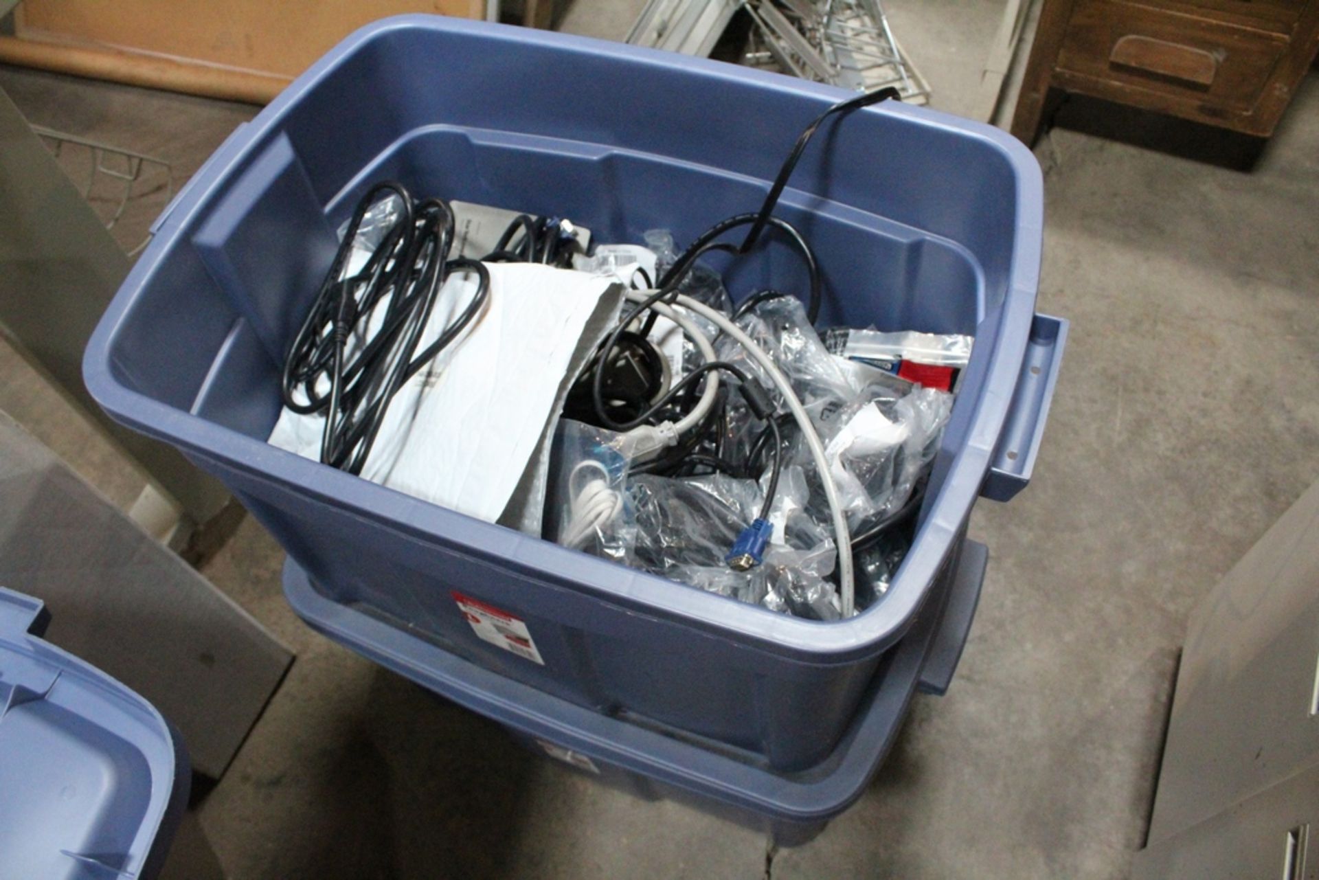 ASSORTED ELECTRIC CORDS IN TWO BOXES