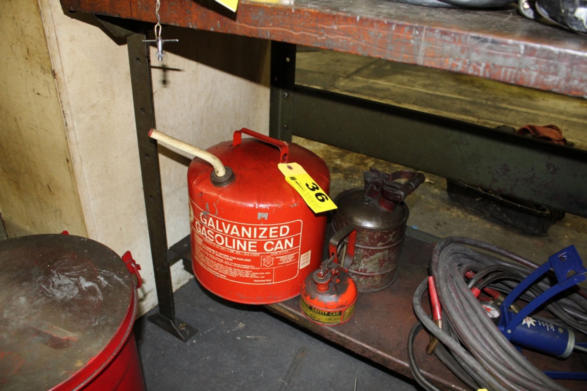 ASSORTED GAS CANS