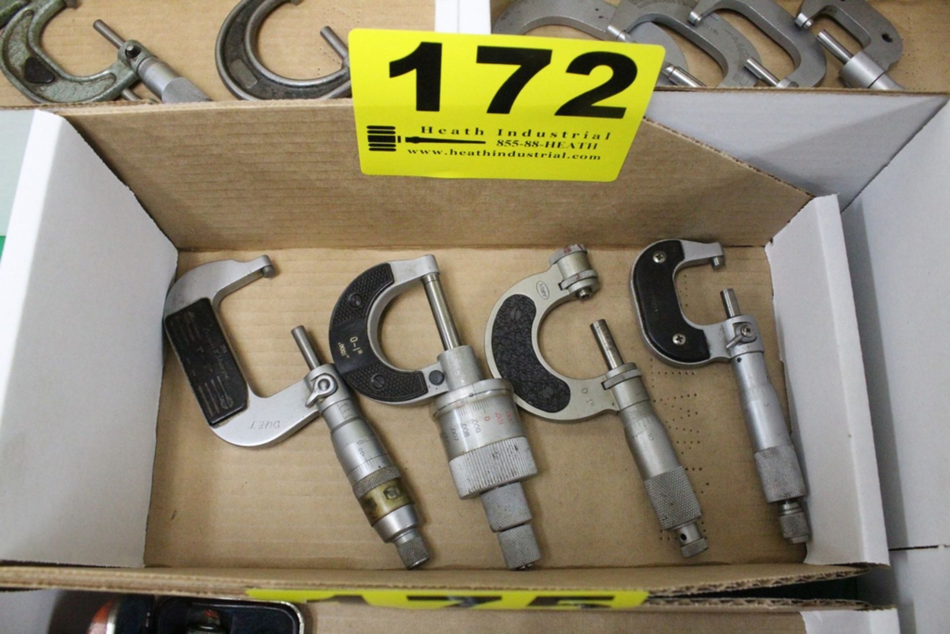 (4) ASSORTED MICROMETERS