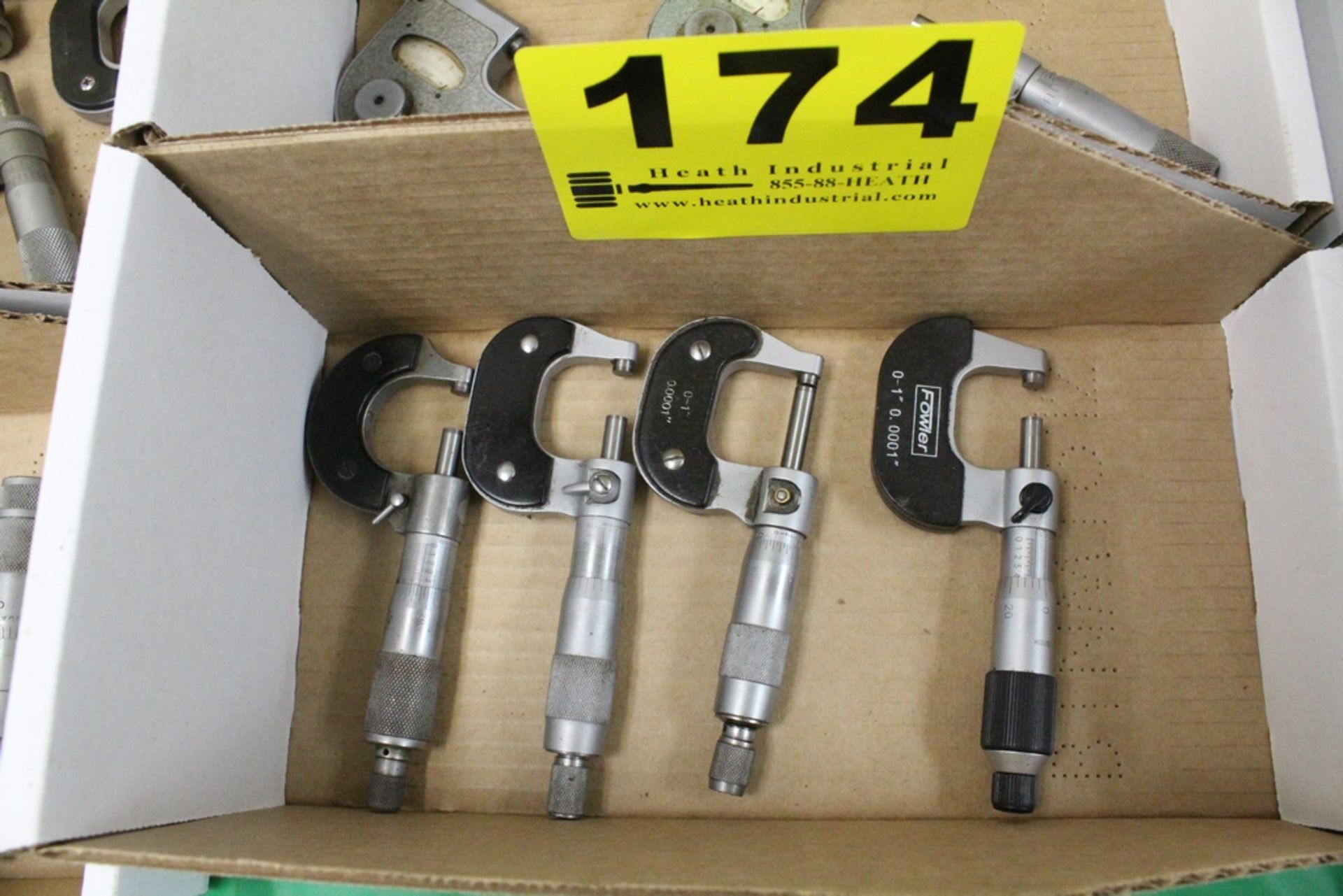 (4) ASSORTED MICROMETERS