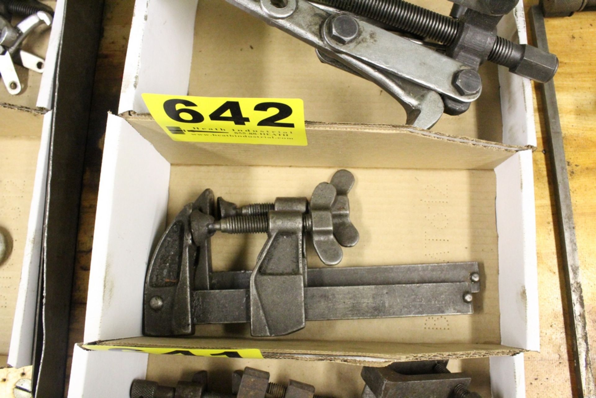 (2) 6" BAR CLAMPS IN BOX