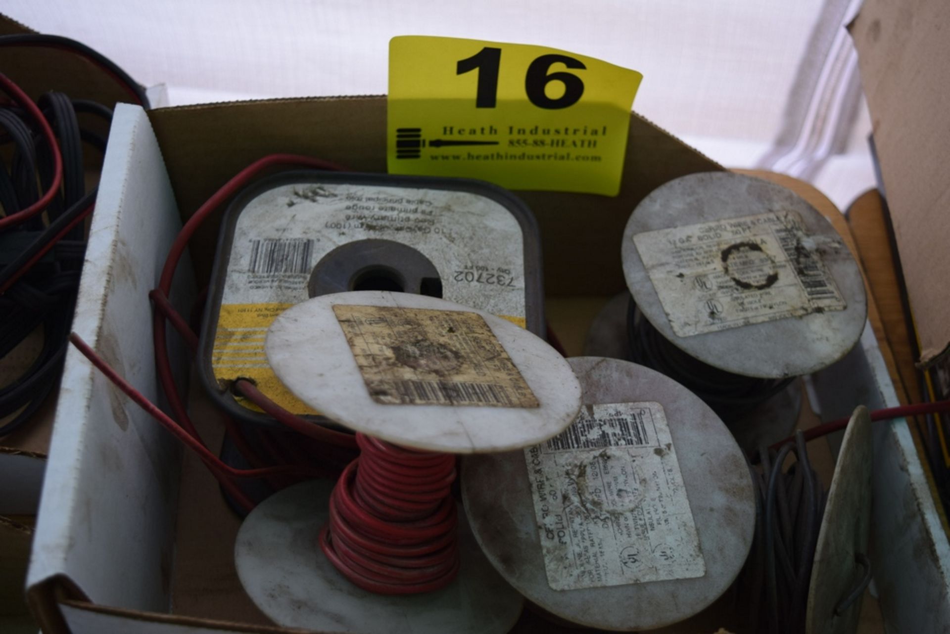 ASSORTED GAUGE WIRE & CABLE IN BOX