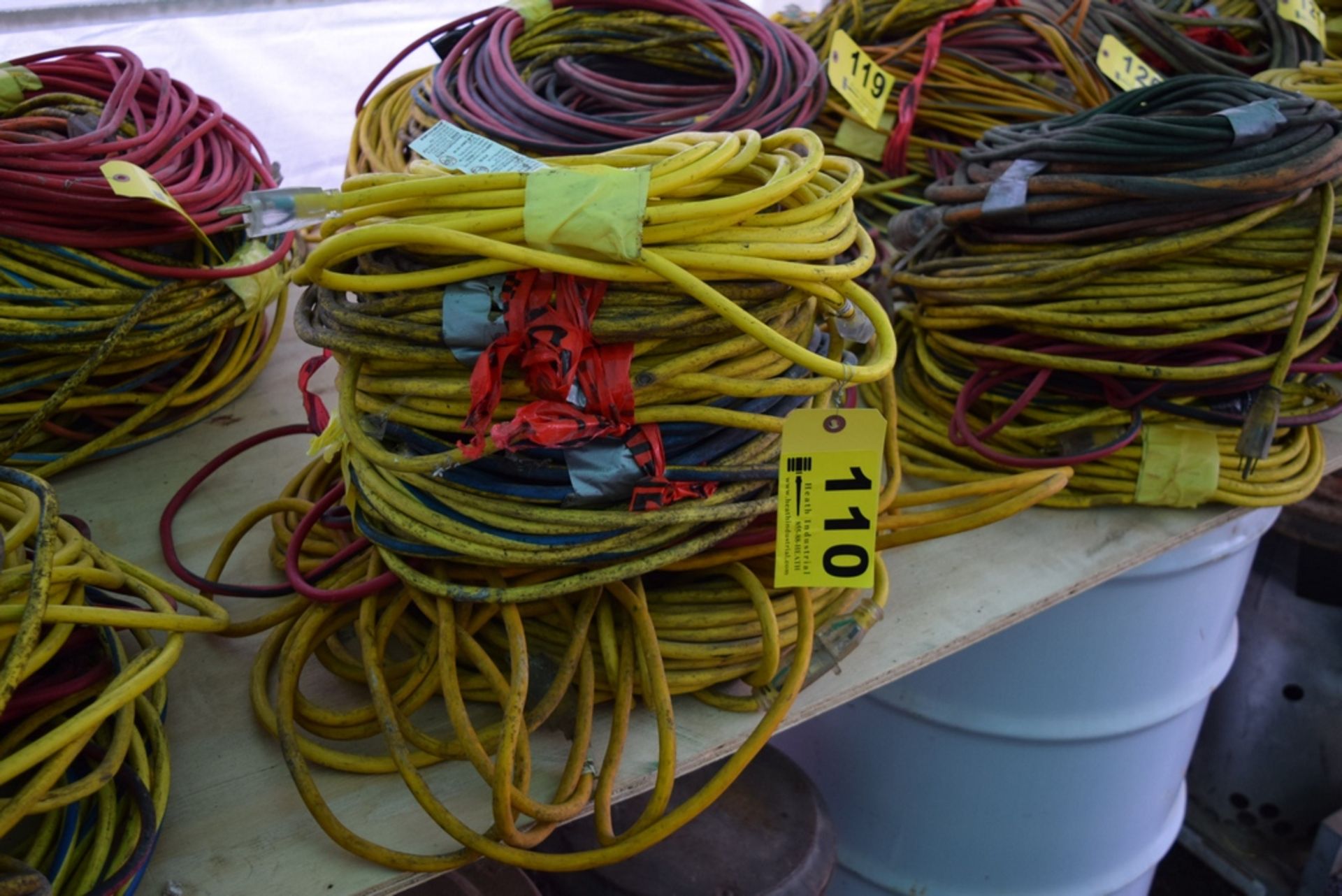 ASSORTED EXTENSION CORDS