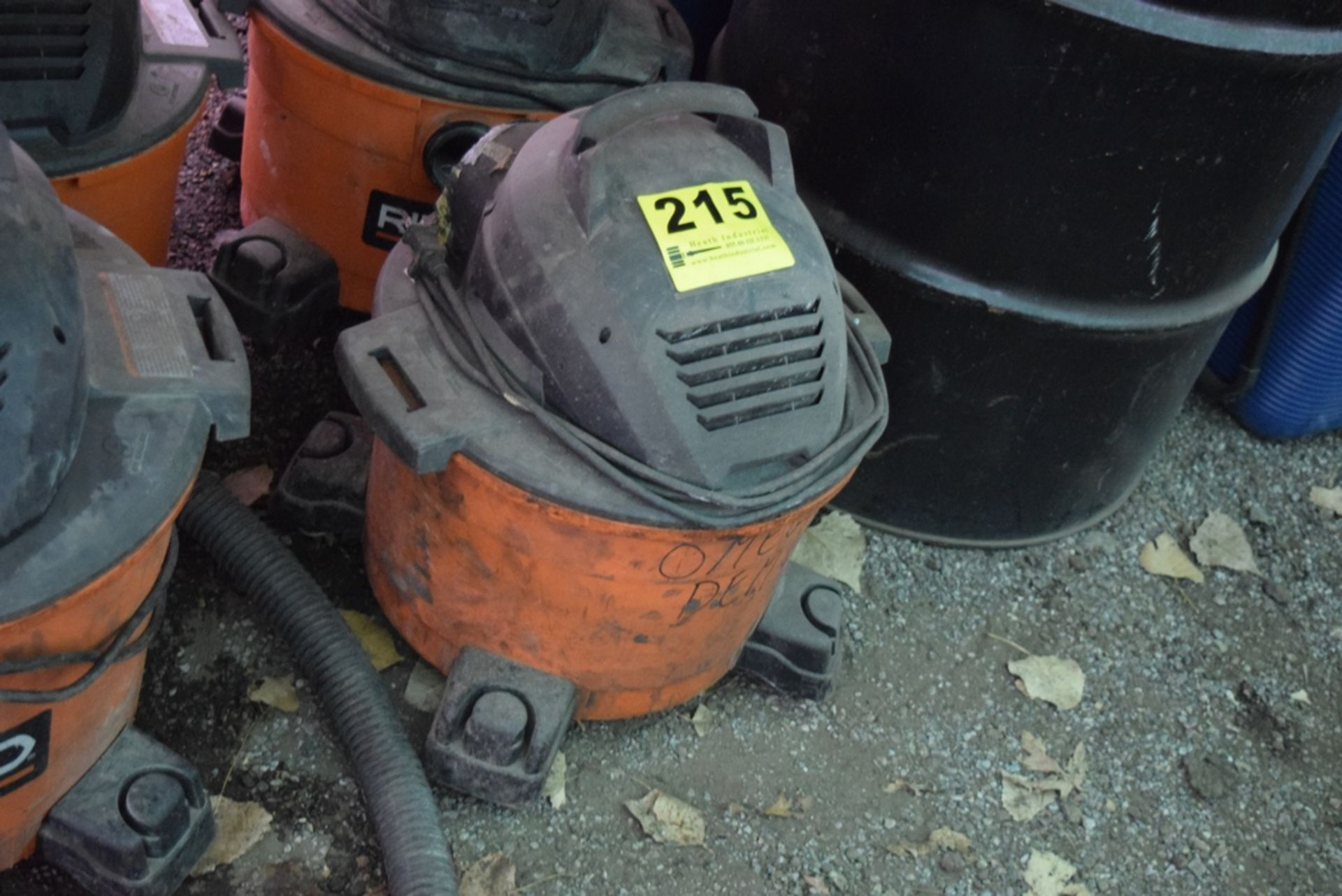 RIDGID PORTABLE SHOP VAC