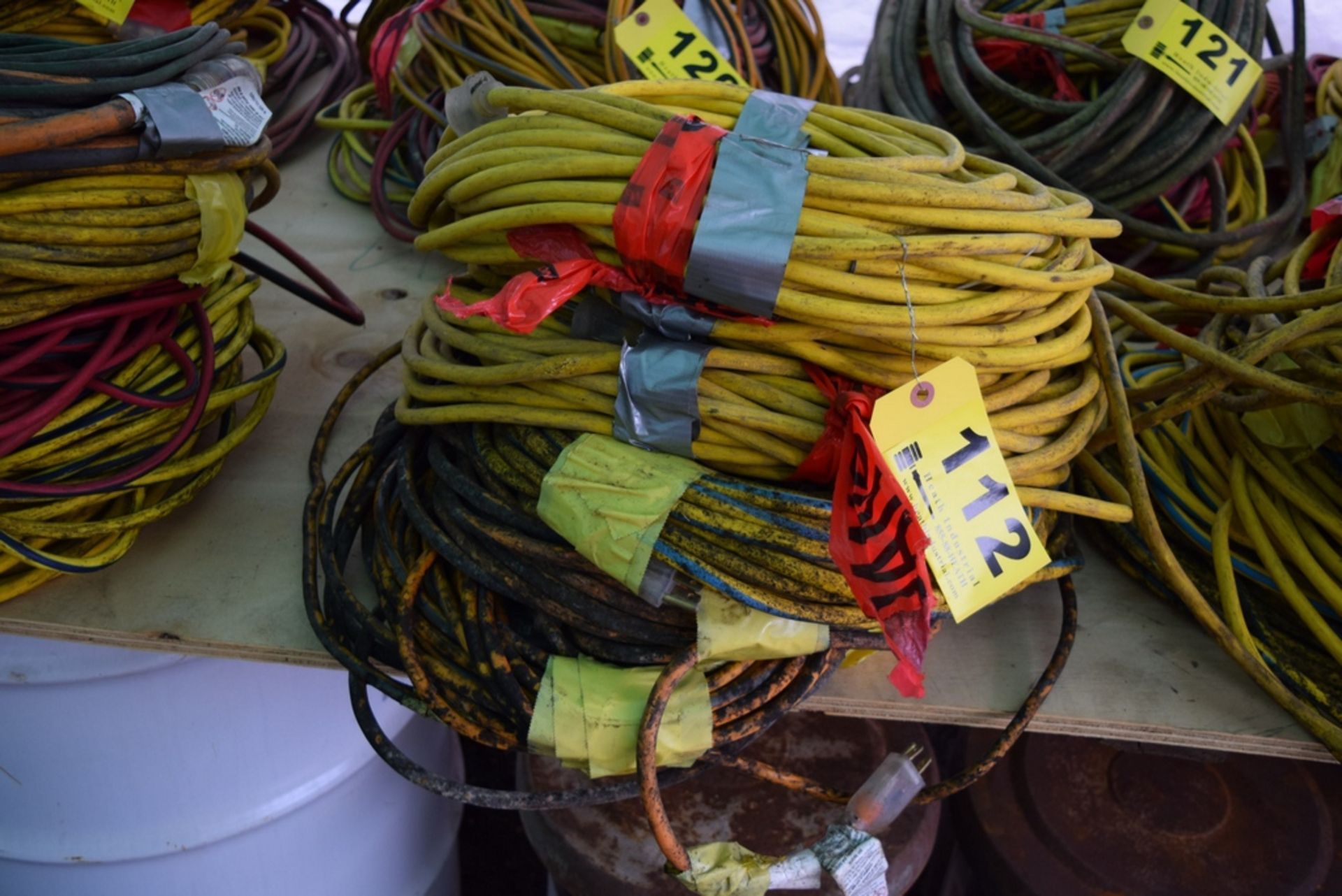 ASSORTED EXTENSION CORDS