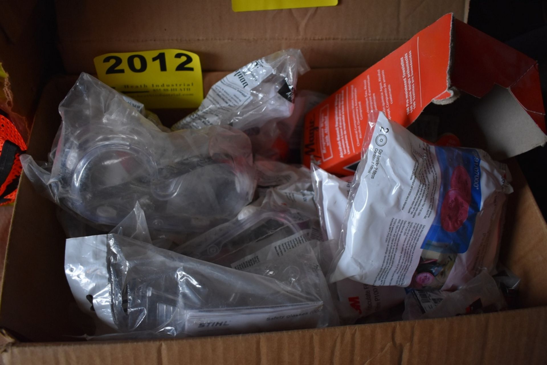 ASSORTED SAFETY GLASSES & EAR PROTECTION IN ONE BOX