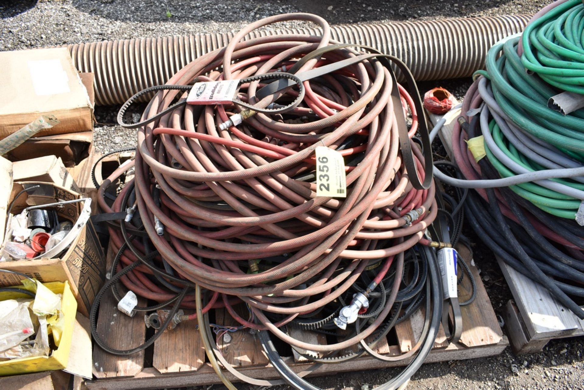 ASSORTED PNEUMATIC HOSE ON ONE SKID