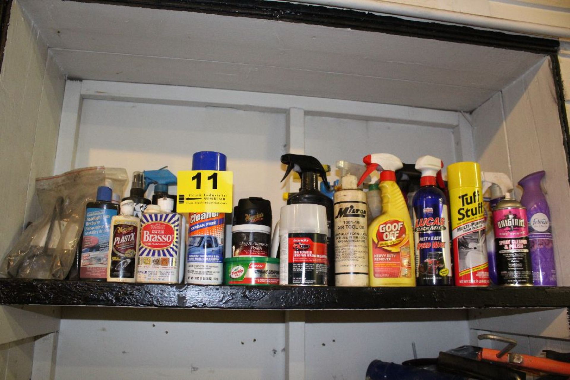 ASSORTED AUTOMOTIVE CLEANERS AND SPRAYS