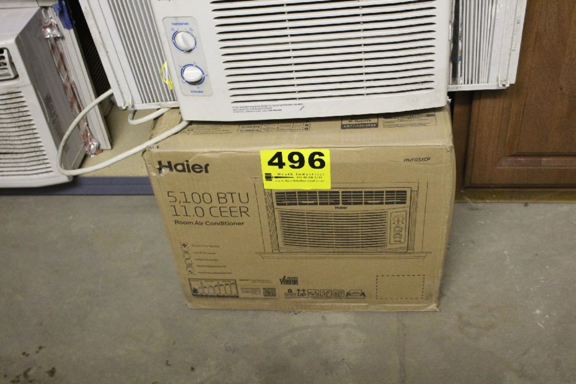 HAIER 5100 BTU WINDOW AIR CONDITIONER (APPEARS NEW IN BOX)