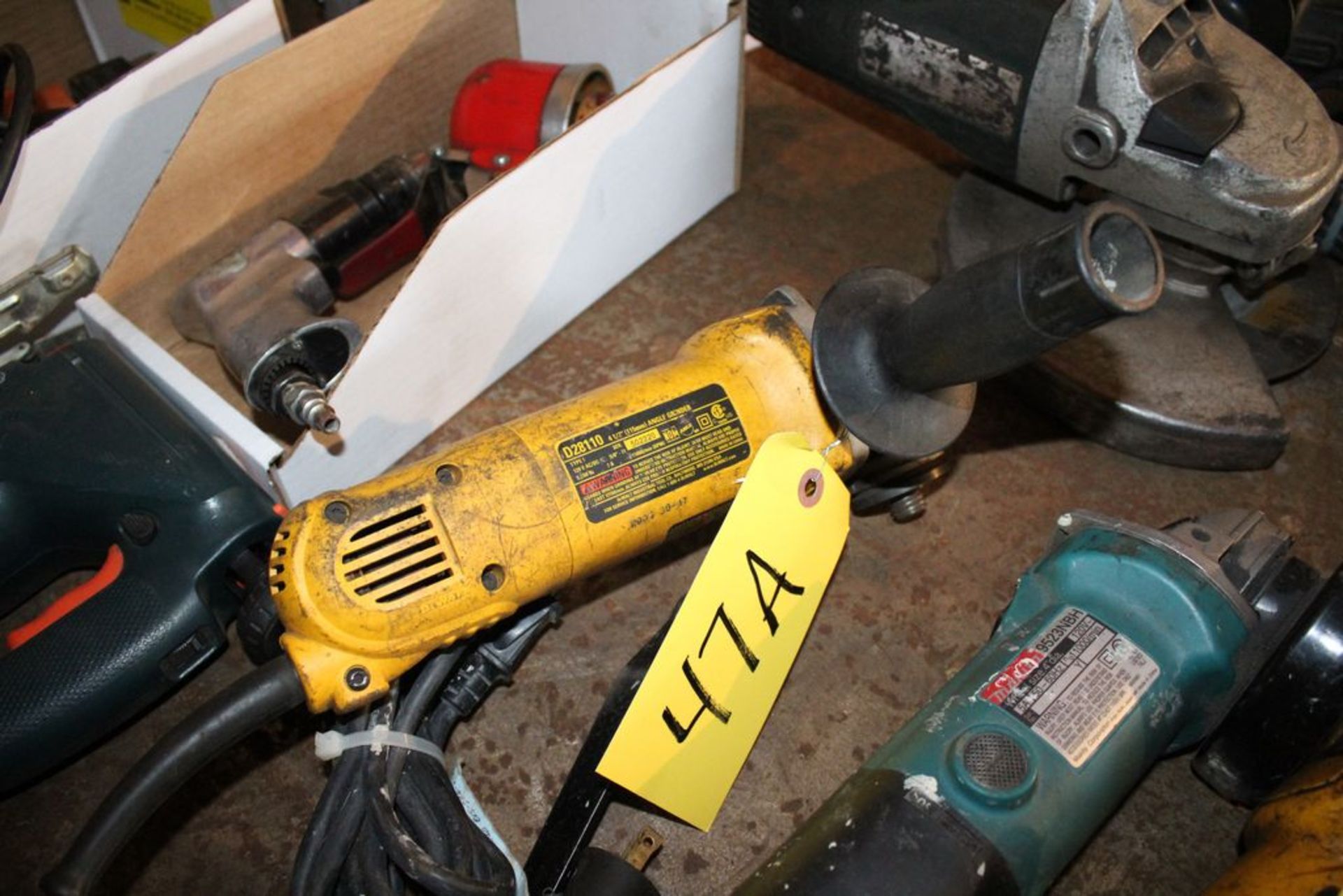 DEWALT MODEL D28110 RIGHT ANGLE GRINDER